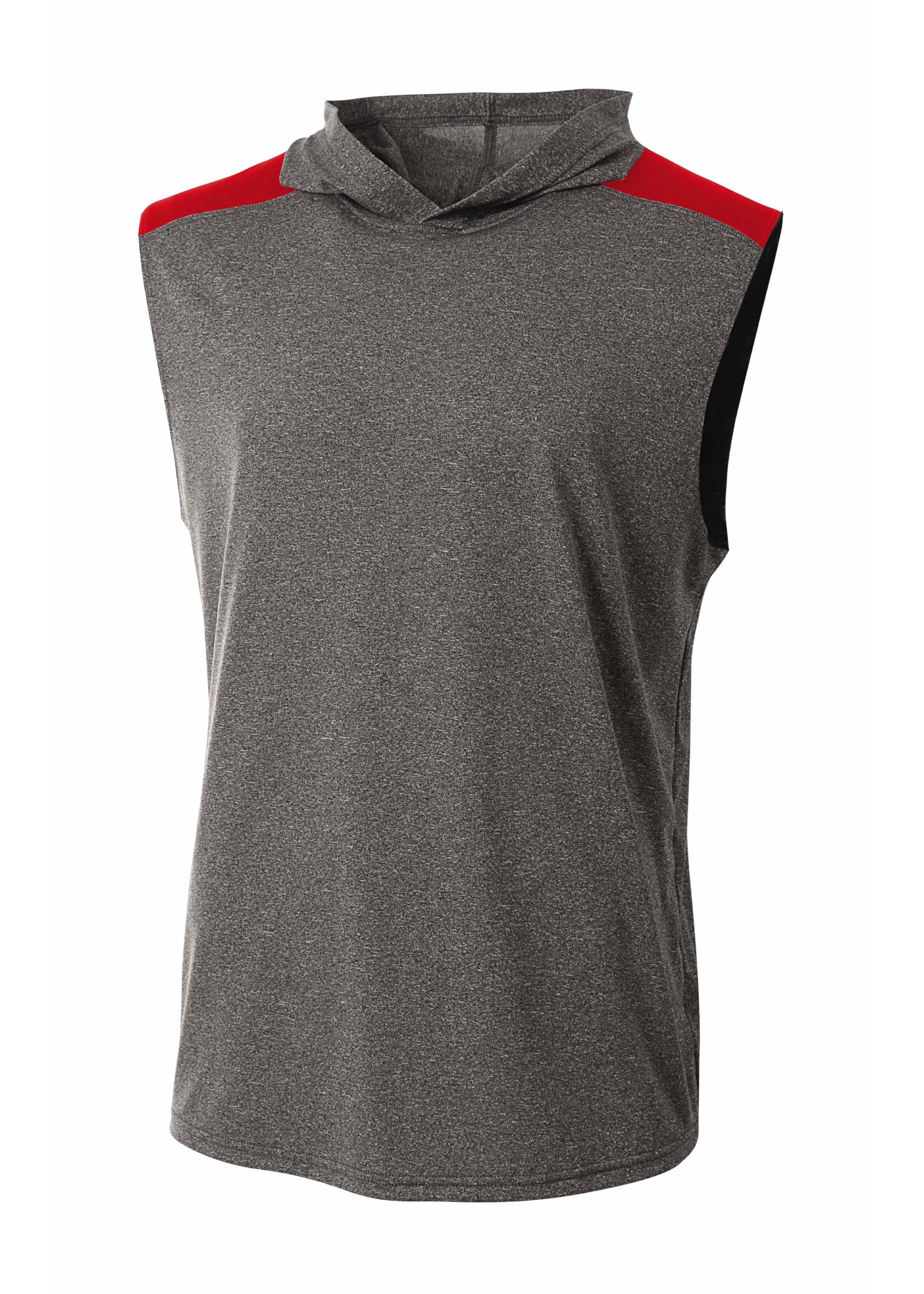 A4 Tourney Sleeveless Hooded Tee 8