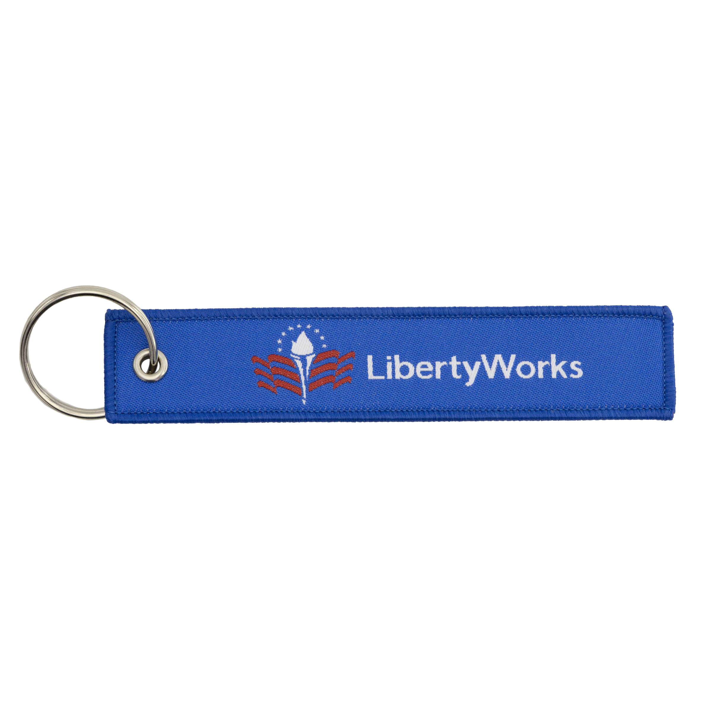Custom Woven Keytags 4" 17