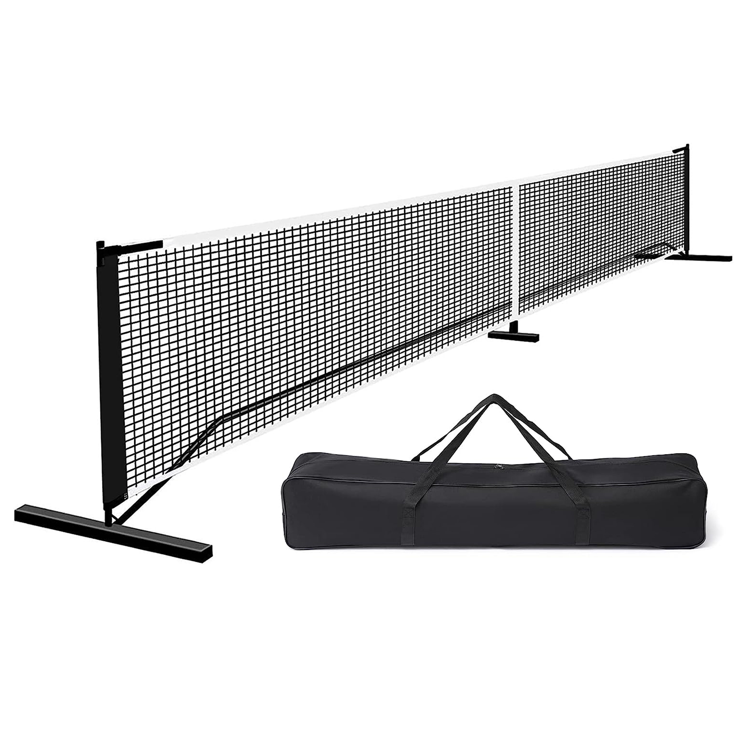 Pickleball Rack w/ Iron Stand & Carrying Bag 5