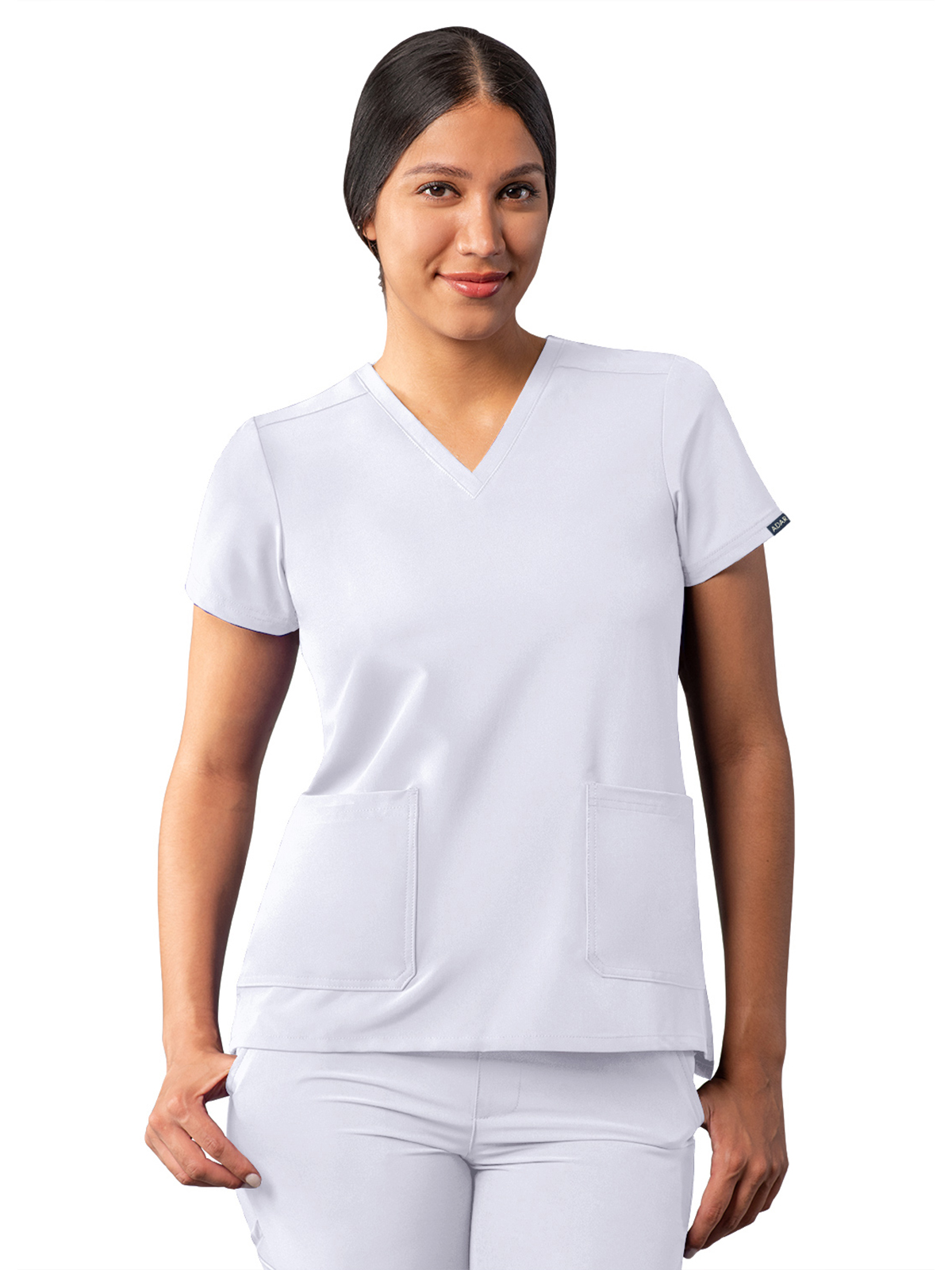 Adar - Addition - Women's Multi-Pocket V-Neck Top 3