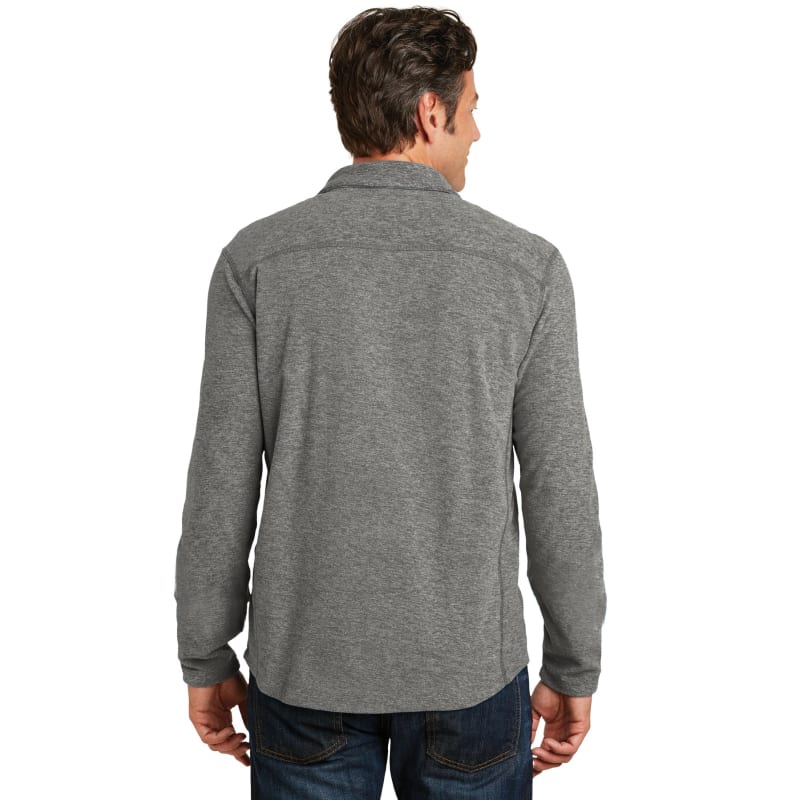 Port Authority Heather Microfleece 1/2-Zip Pullover. 4