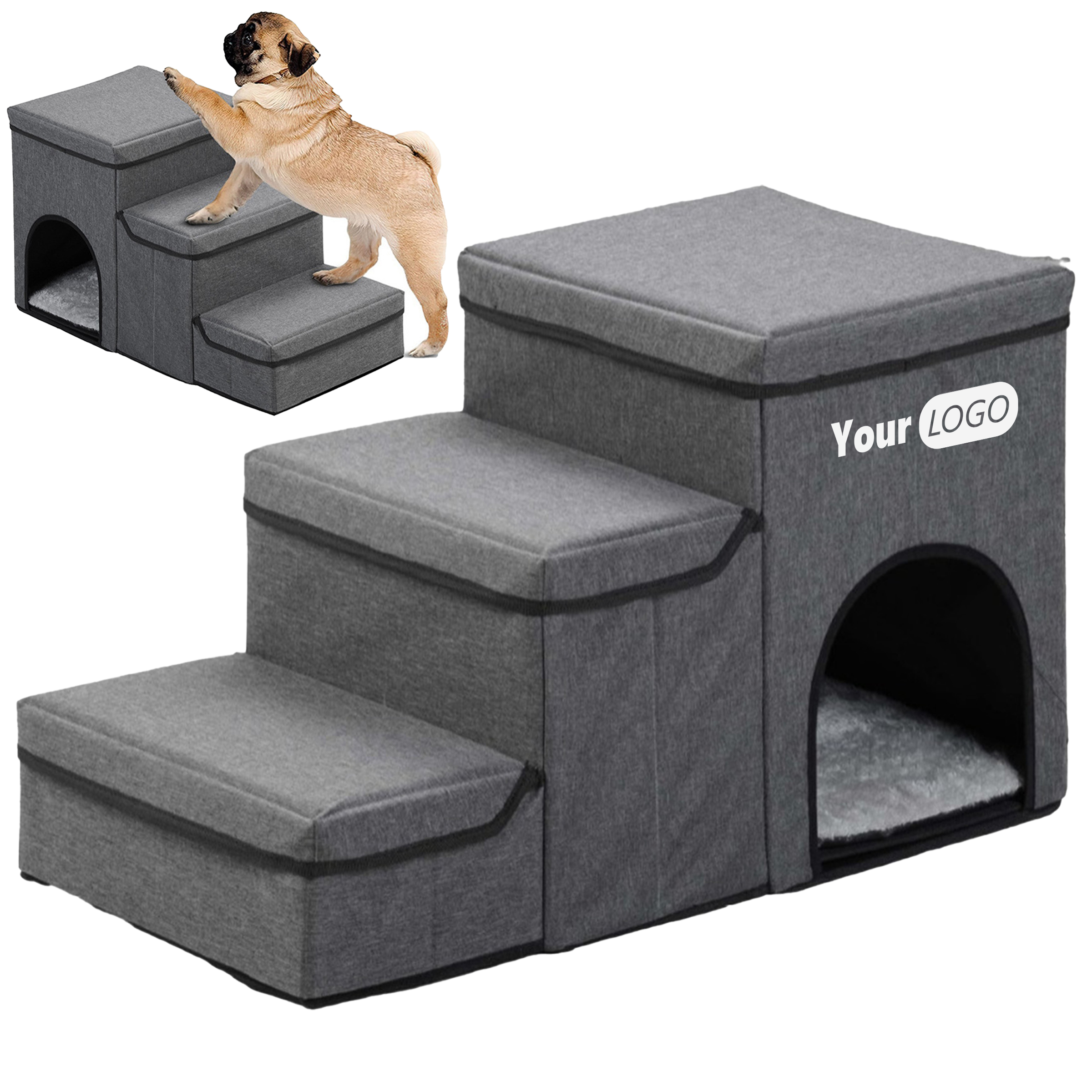 Oxford Folding Slope Pet Staircase 3