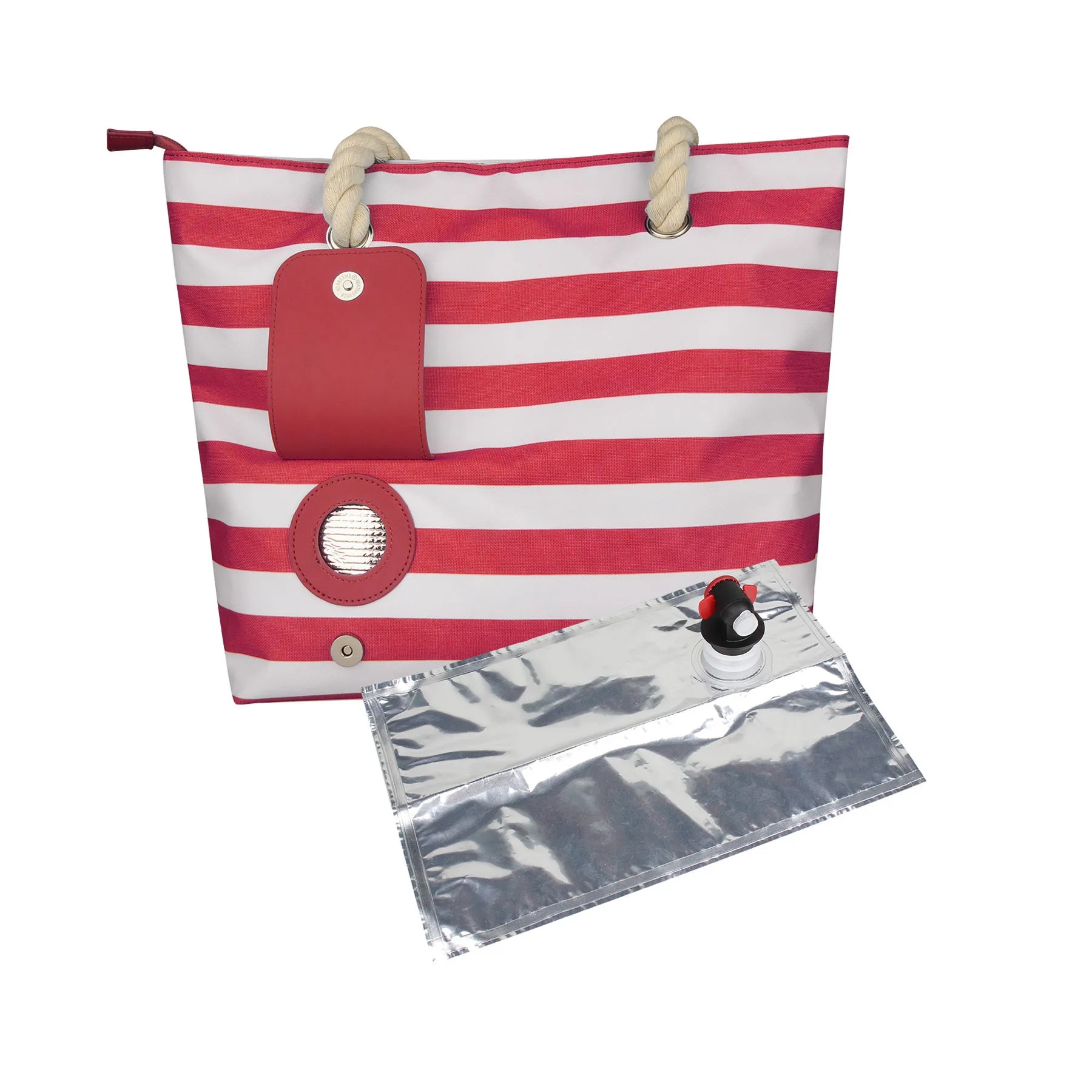 Portable Christmas Wine Bag 6