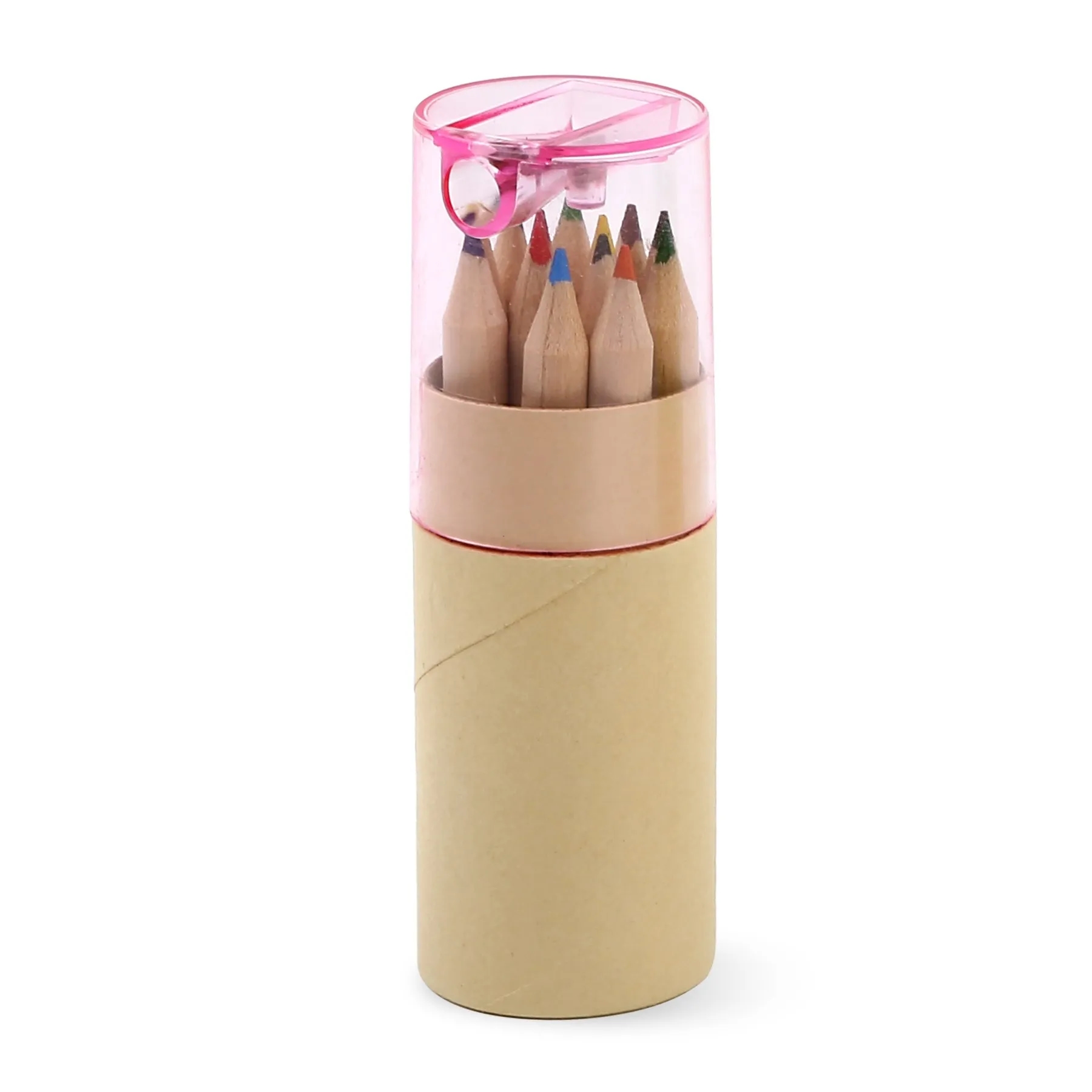 12 Color Pencil in Tube W/Sharpener 2