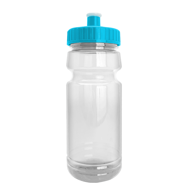 Wheely 24oz Transparent Bike Bottle w/Push-Pull Lid 38