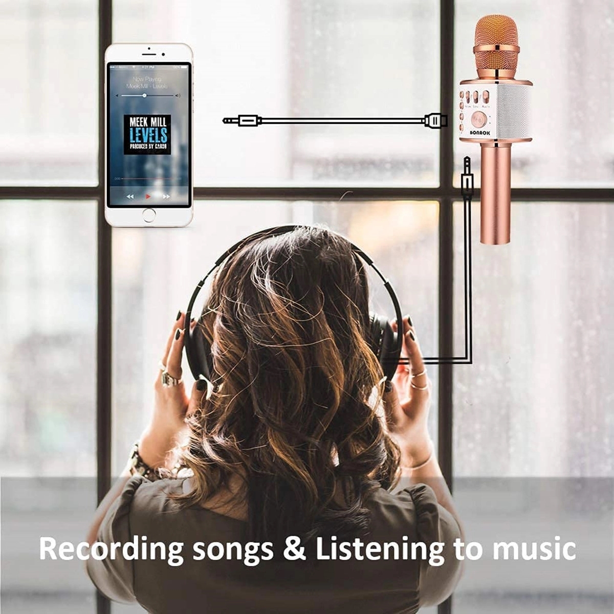 Karaoke Wireless Microphone 3