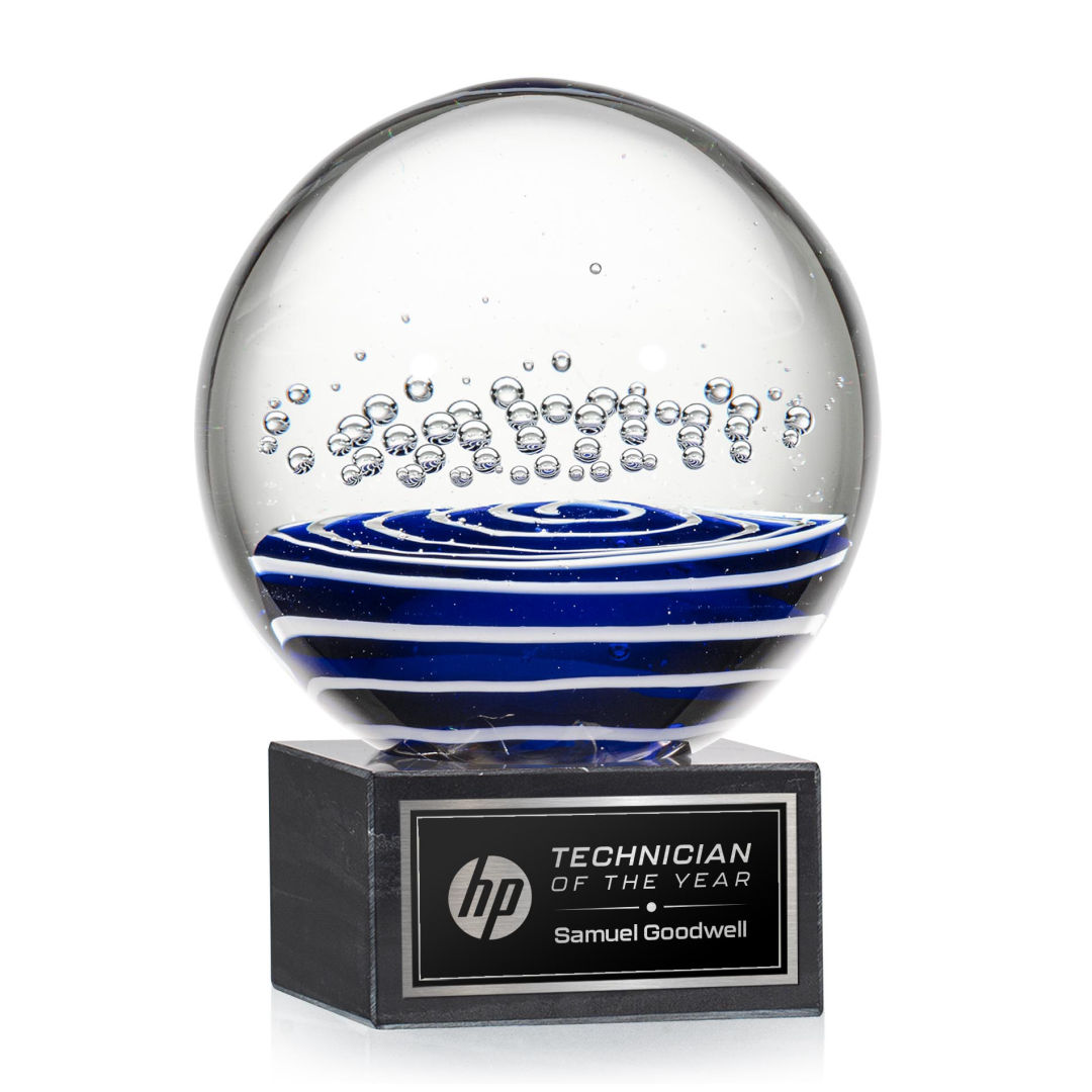 Tranquility Award on Square Marble Base 9