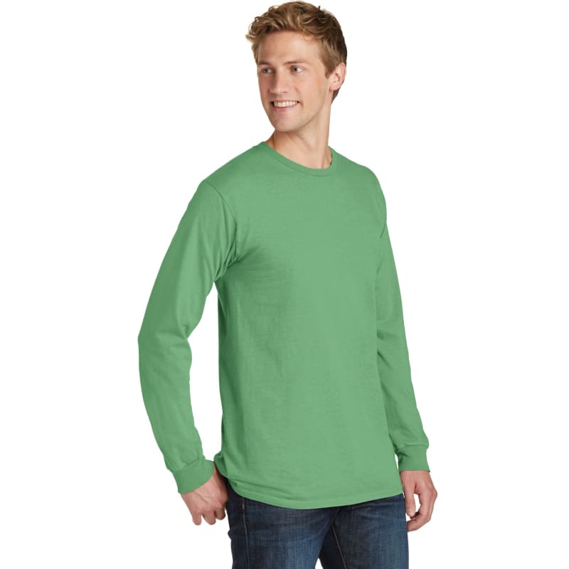 Port & Company Beach Wash Garment-Dyed Long Sleeve Tee 87