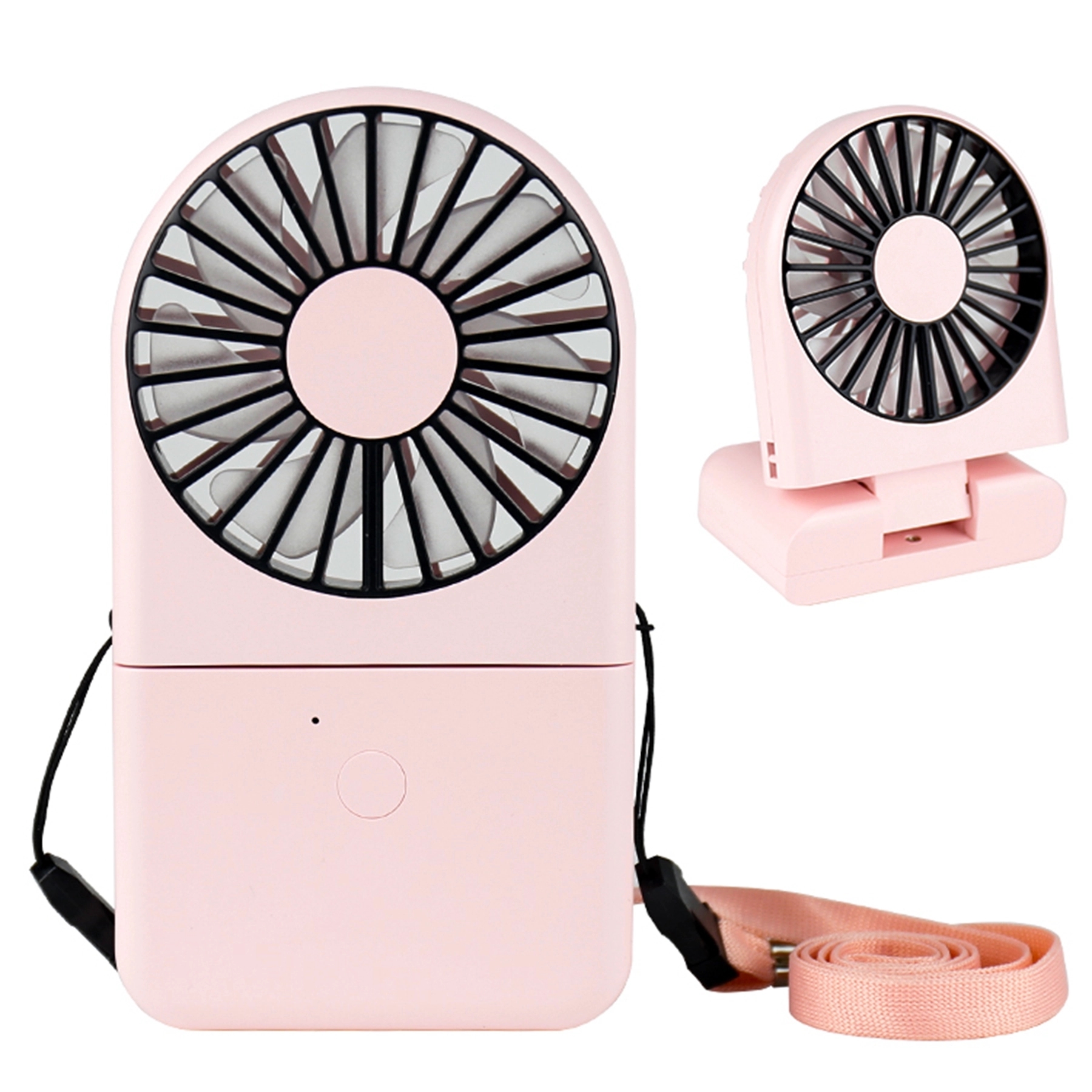 1800 mAh Rechargeable USB Foldable Fan with Power Bank 1