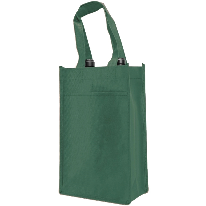 2 Bottle Non-Woven Wine Tote Bag 7