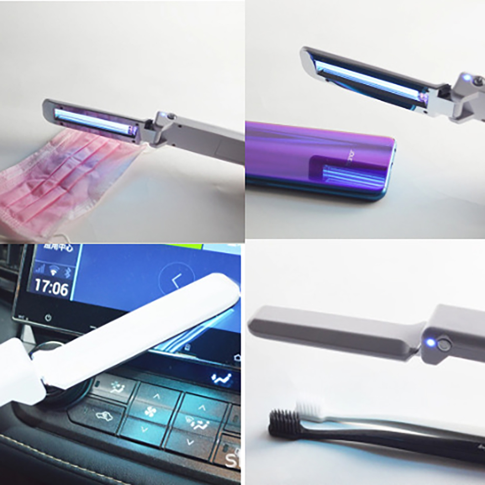 2 In 1 USB and Battery Portable UVC Sterilization Sanitizer Disinfection Light Lamp 1