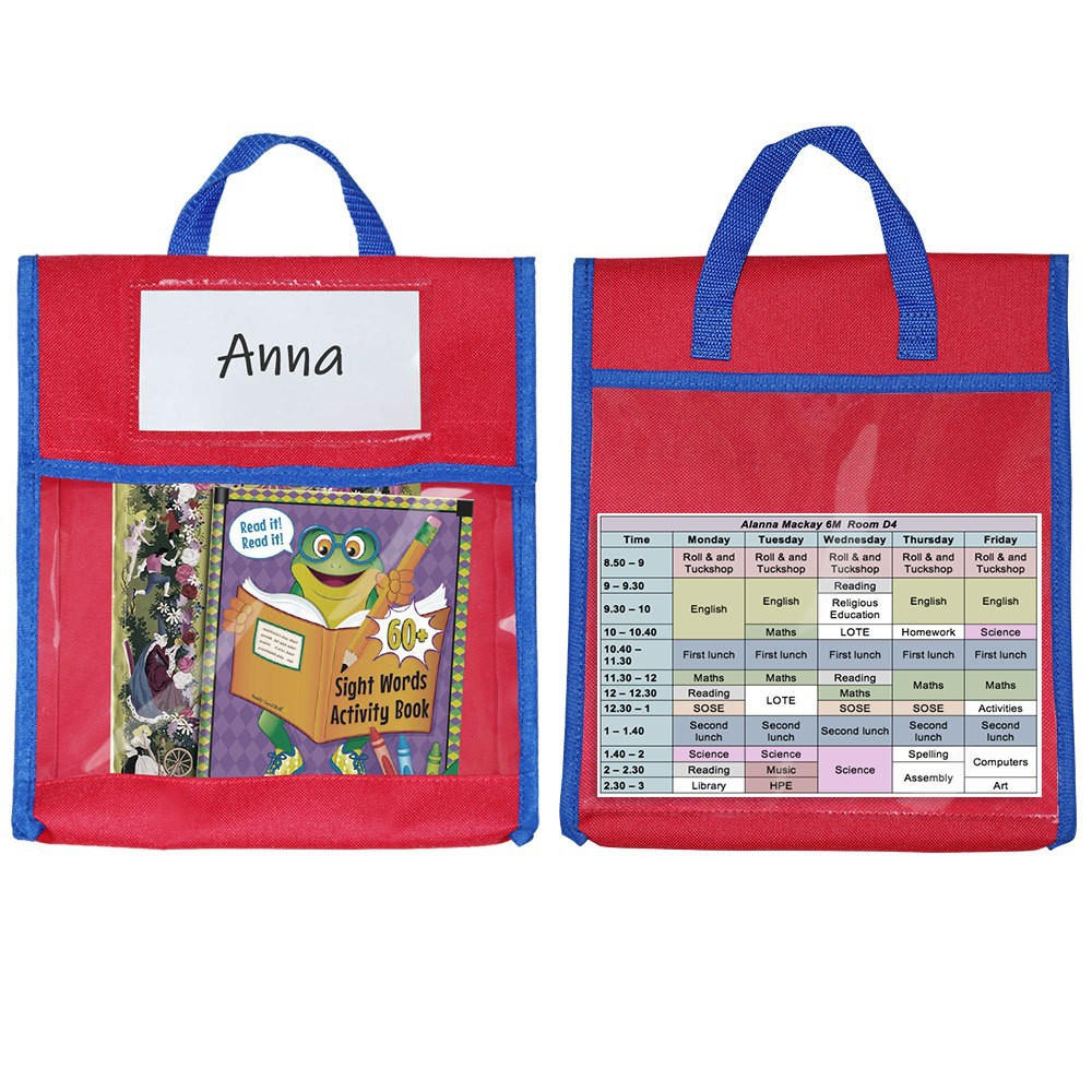 Student's Transparent tote storage bag 5