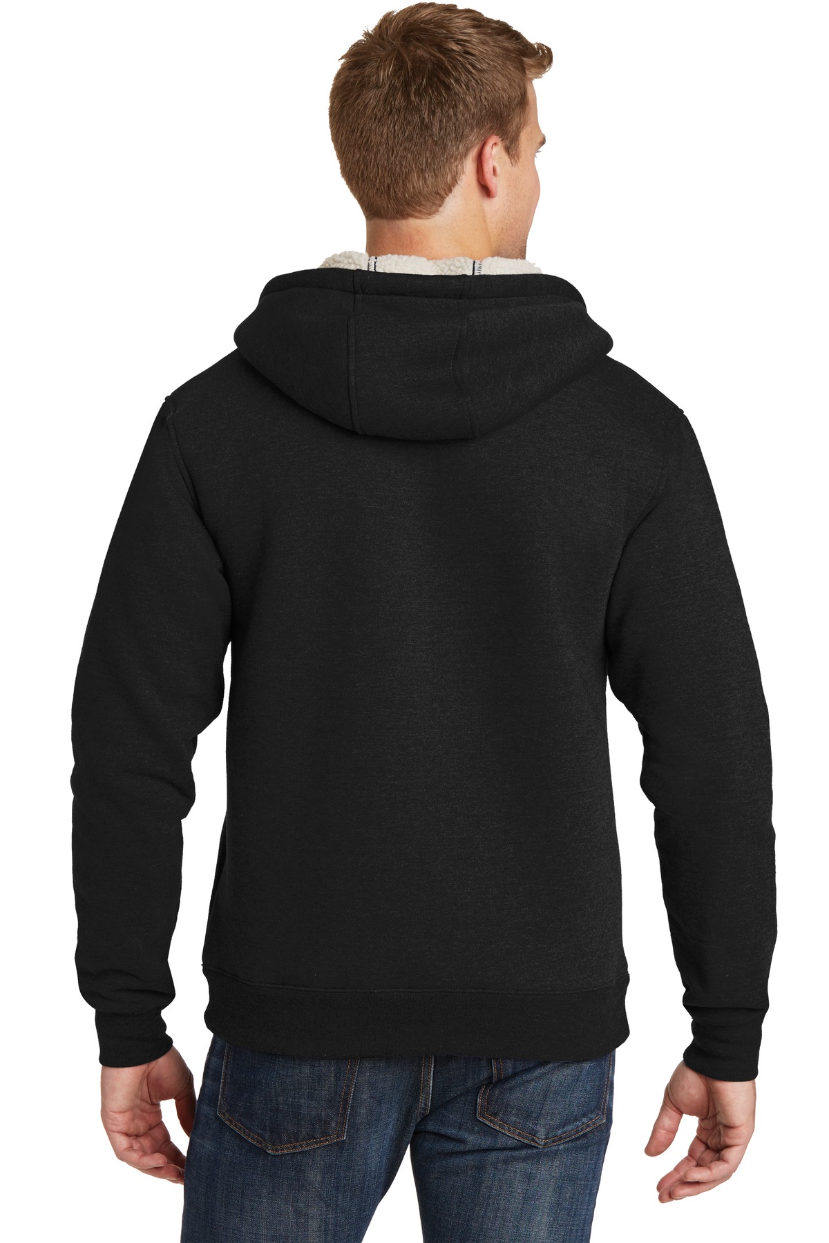 CornerStone Heavyweight Sherpa-Lined Hooded Fleece Jacket. CS625 21