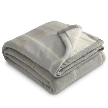 Plaid Fleece Sherpa Blanket 116