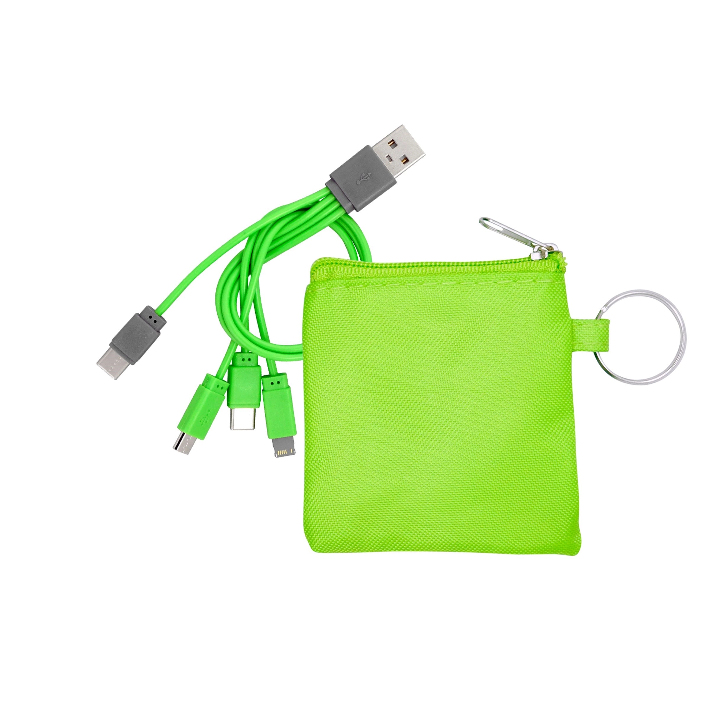 4-in-1 Colorful Pouch Cable Set 10