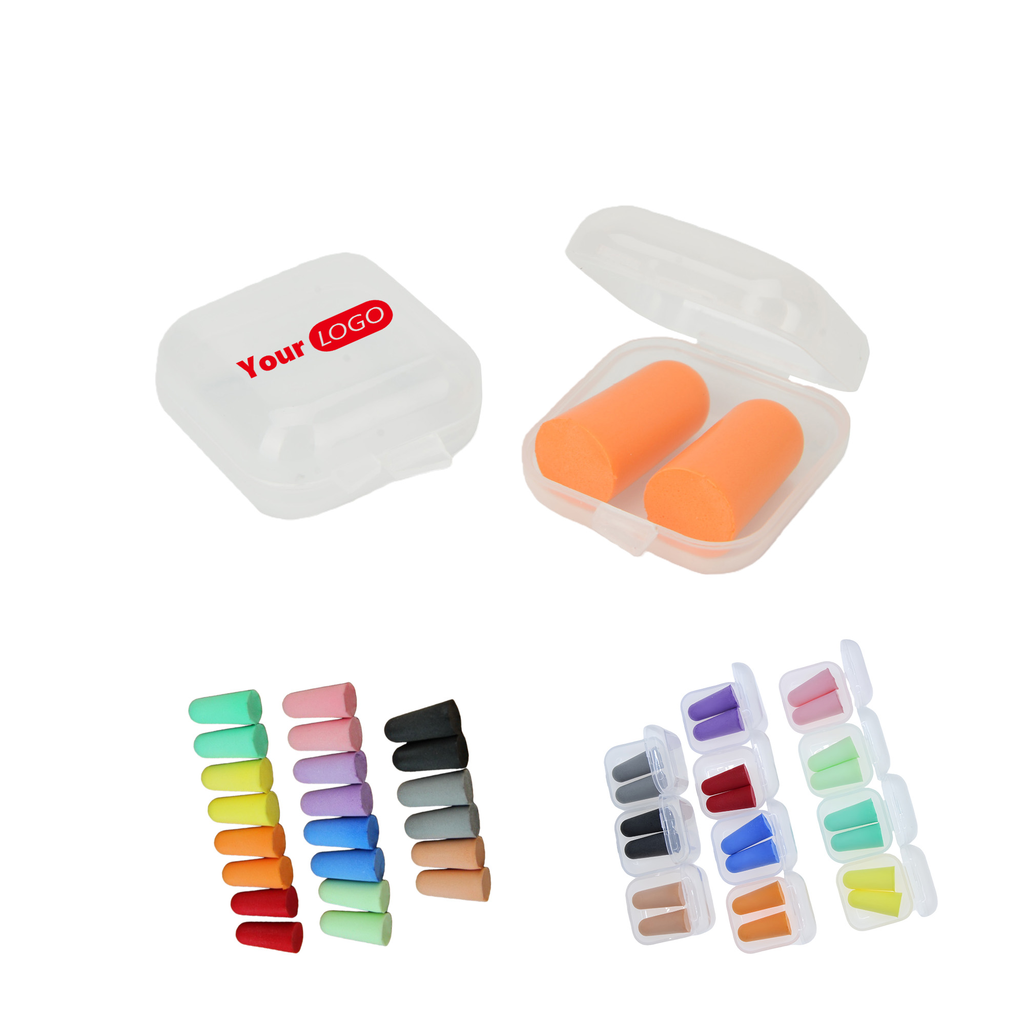 Custom Logo Ear Plugs Set 3