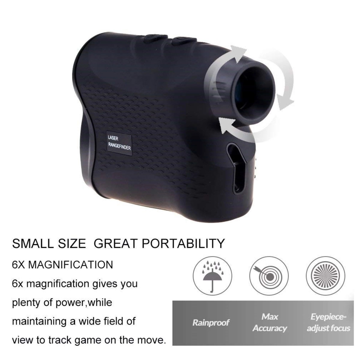 Laser Rangefinder for Golf & Hunting 2