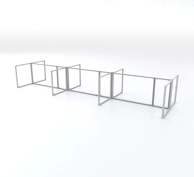 SEG Desktop Dividers - 6 Desk 3