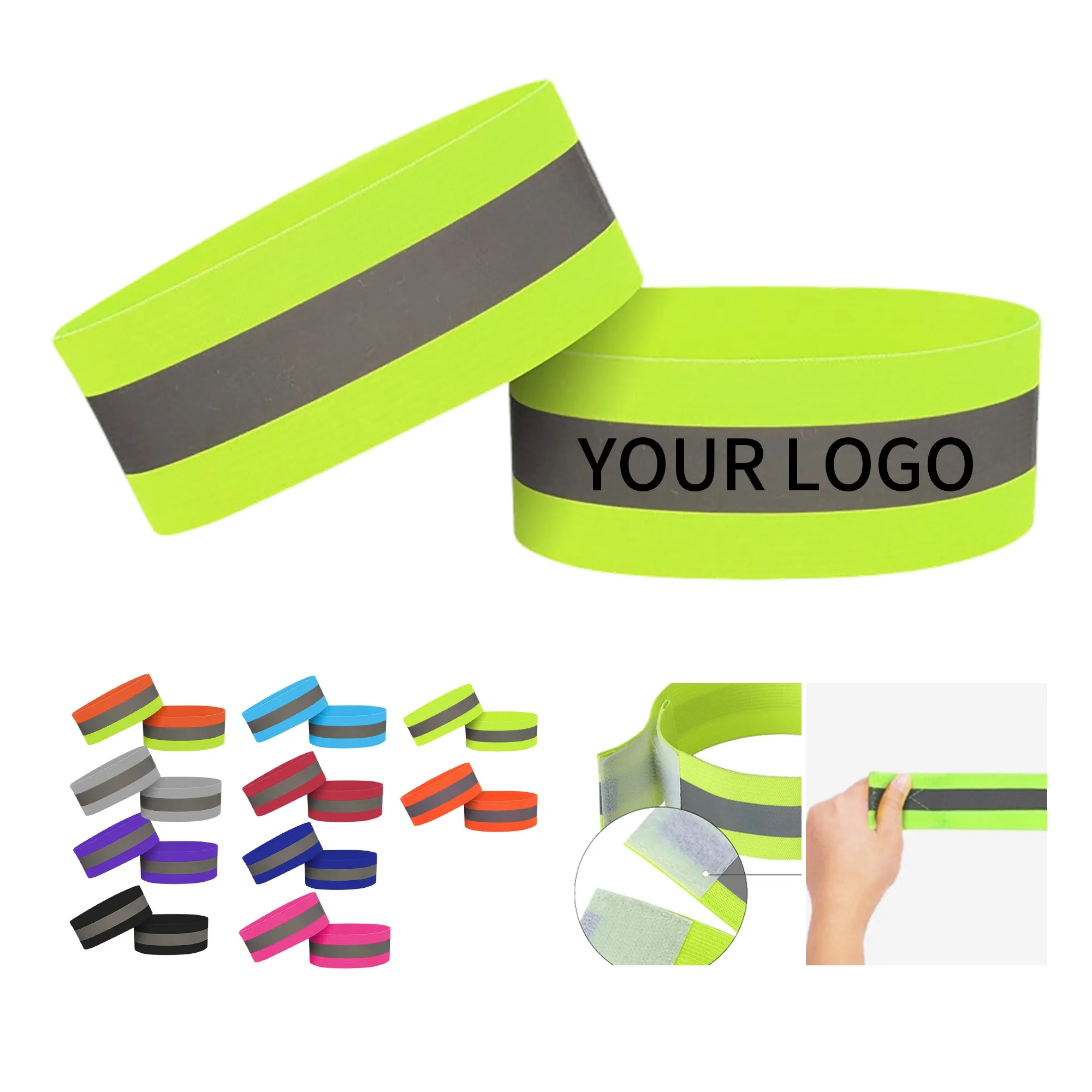 Reflective Wrist Strap for Increased Safety and Visibility 1