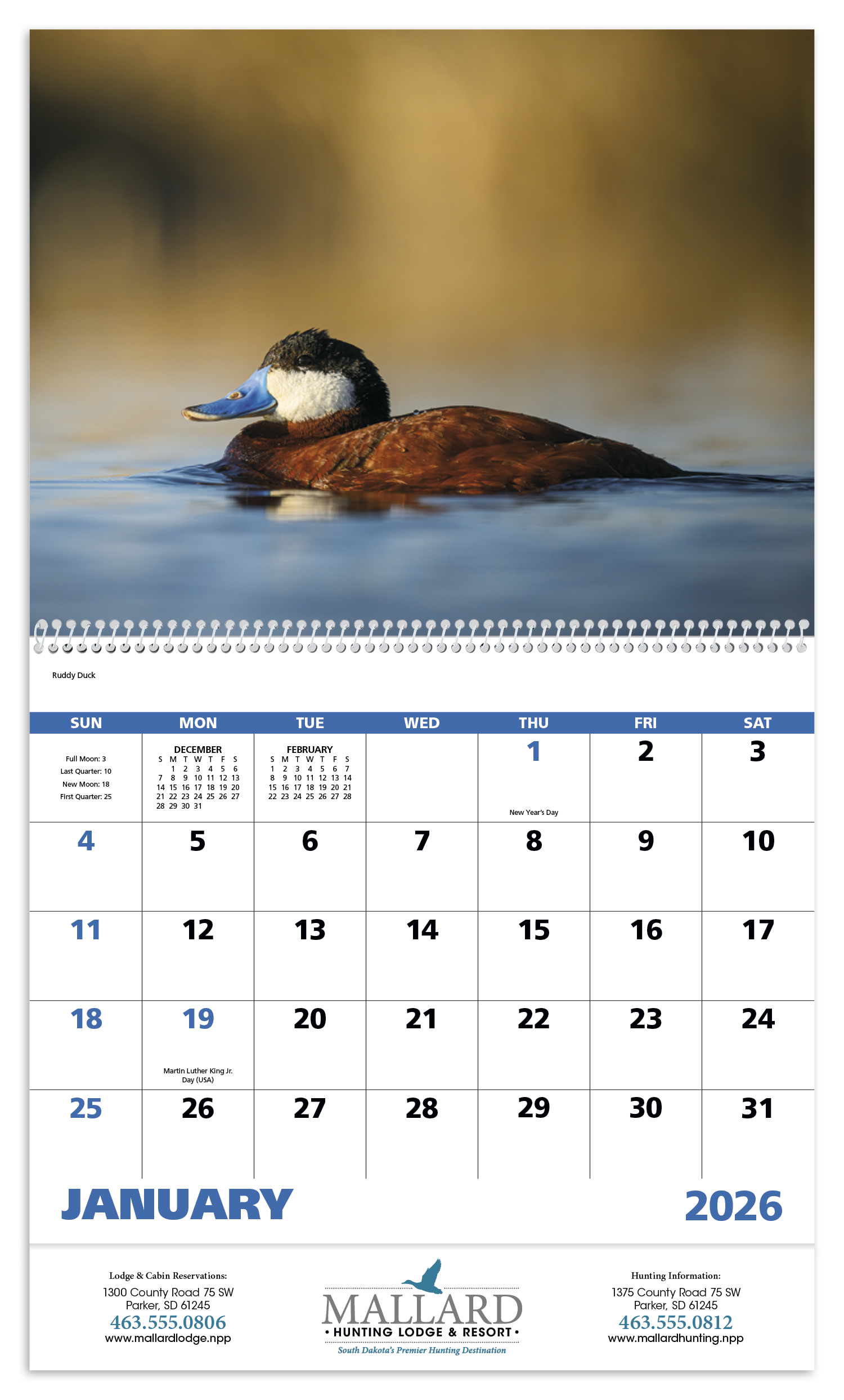 Good Value™ Waterfowl - Spiral Calendar 48