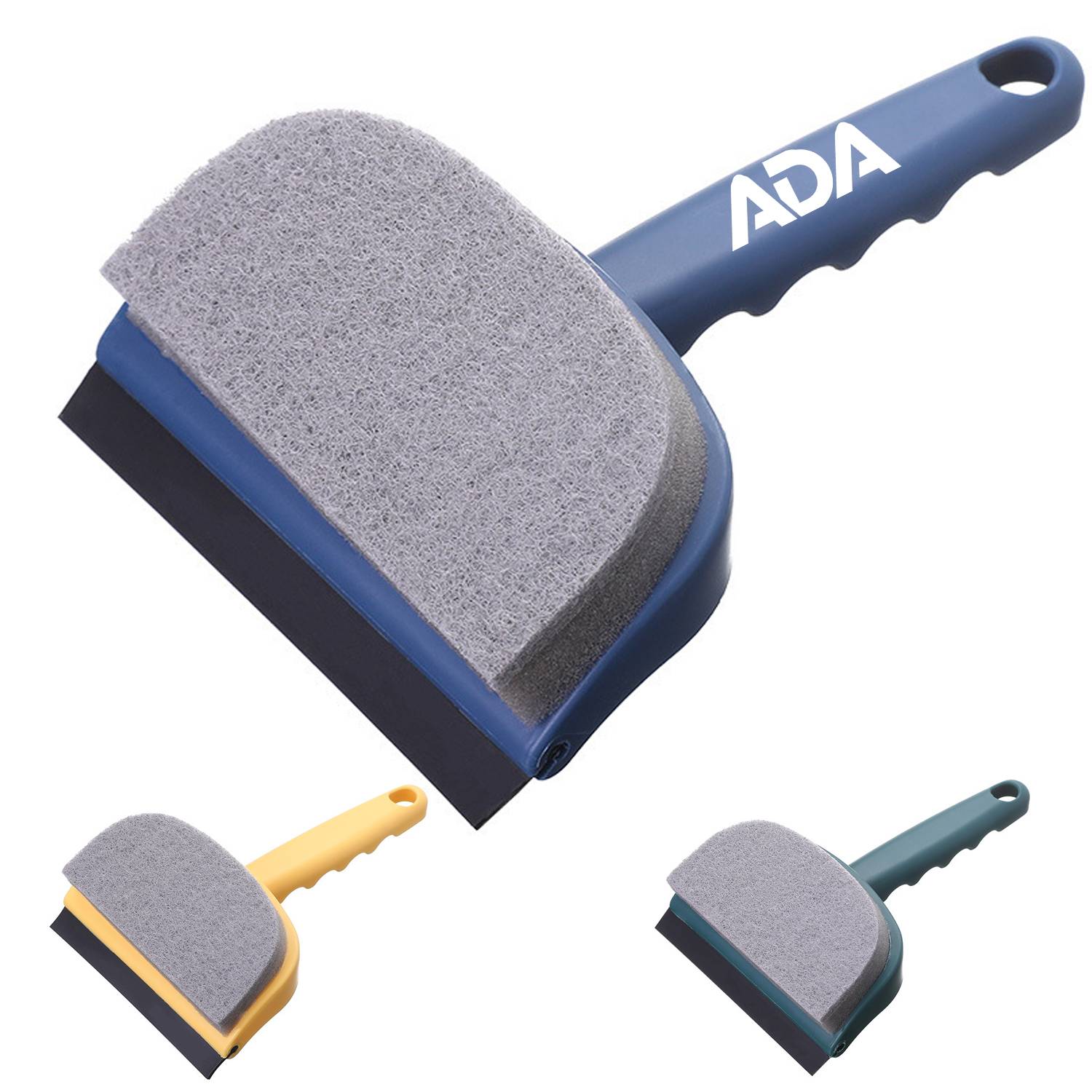 2 in 1 Bathroom Cleaning Brush w/ Squeegee 2