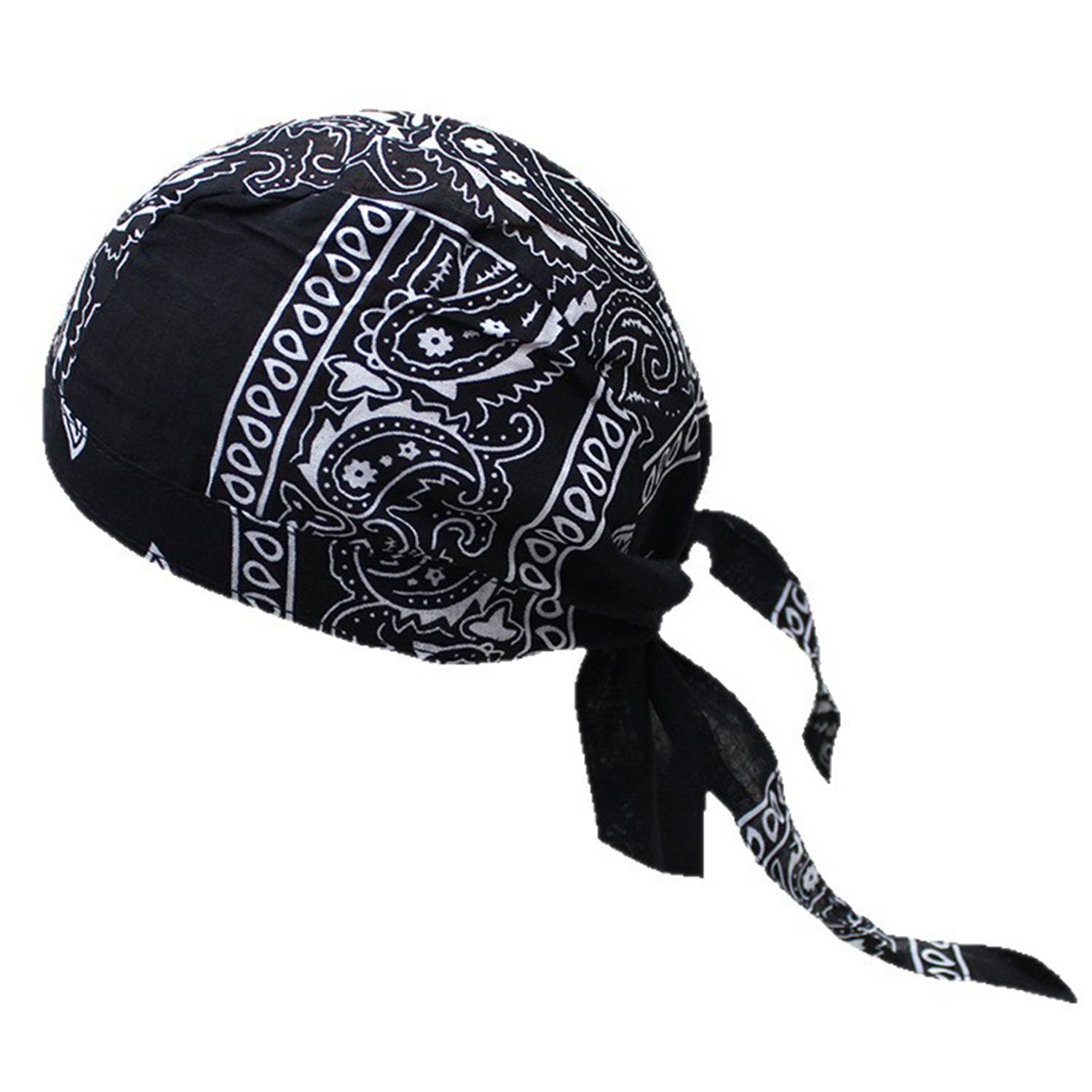 Outdoor Cycling Pirate Hat - Cotton Paisley Bandana 4