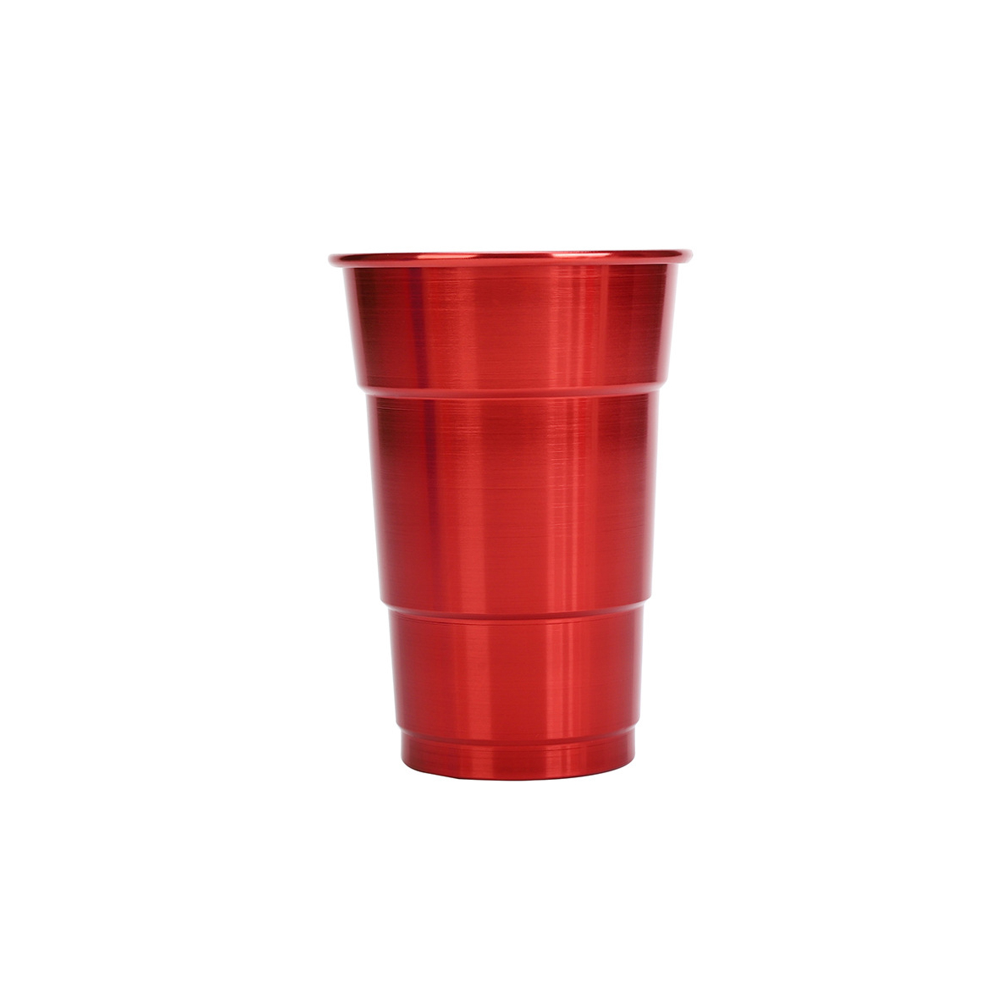 16 Oz Metal Camping Party Cup Stackable 3