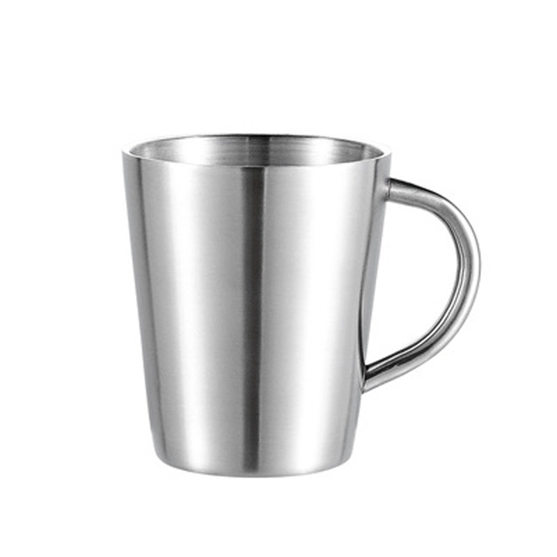 Custom 12 oz Double Walled Stainless Steel Coffee Mugs 4