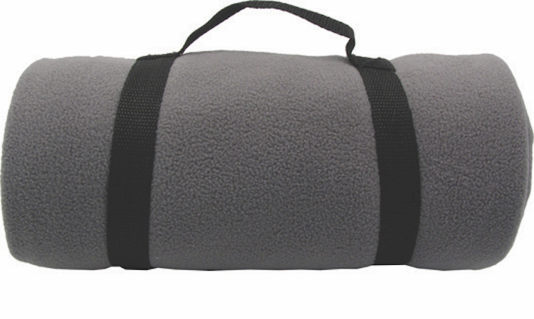 Fleece Blanket w/Nylon Strap 6
