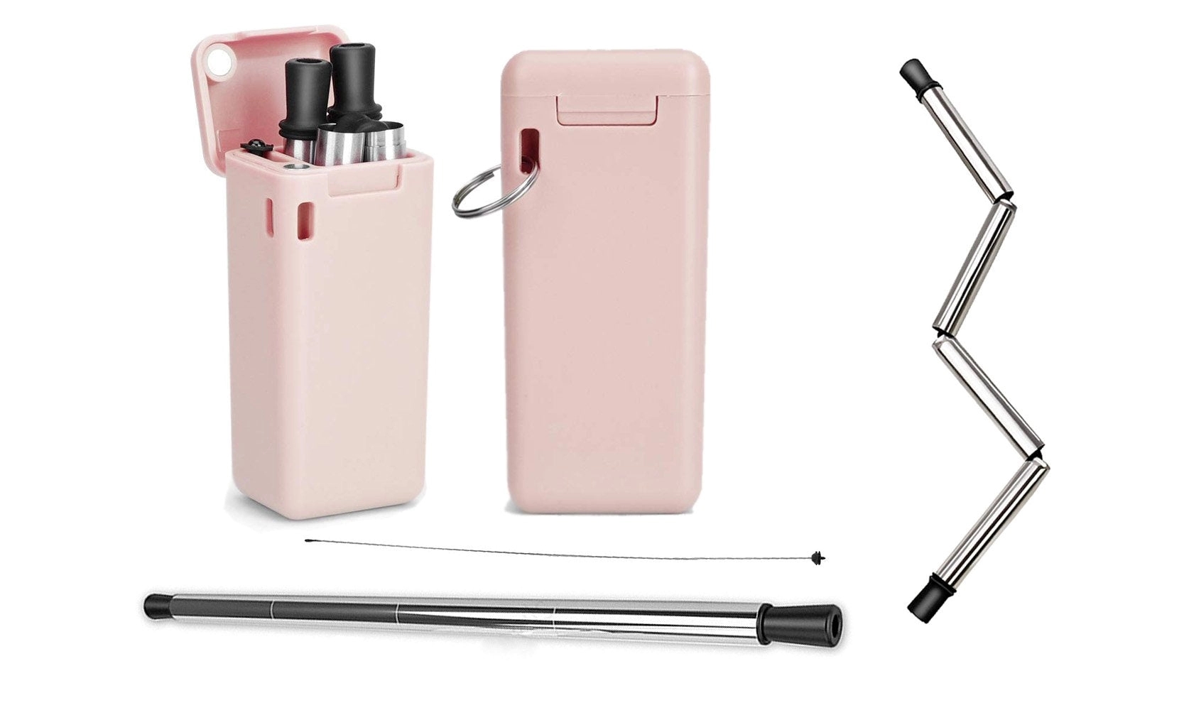 Collapsible Reusable Straw With Case 8