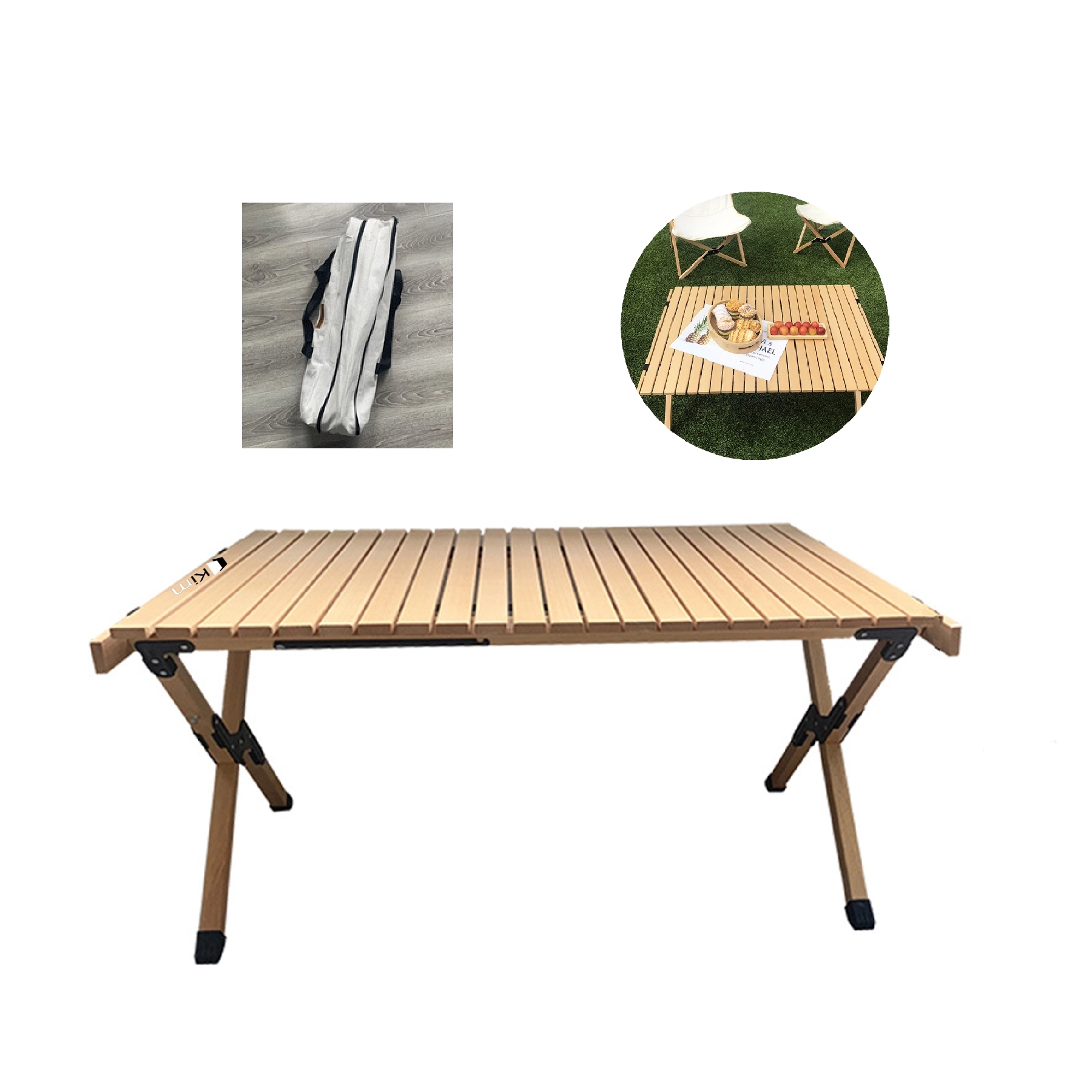 Bamboo Folding Table 2