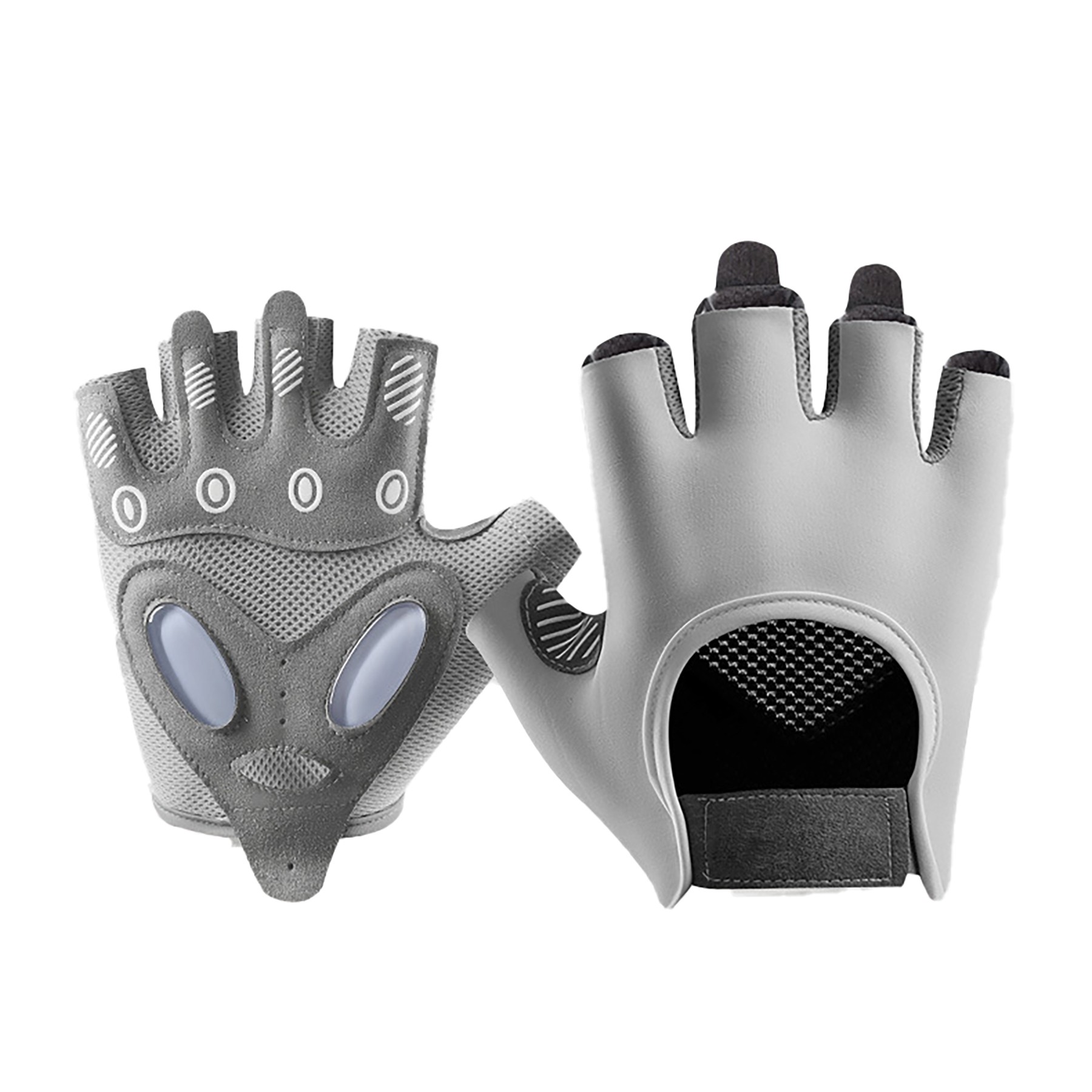 Half Finger Fitness Gloves with Anti Slip Gel Pad 2