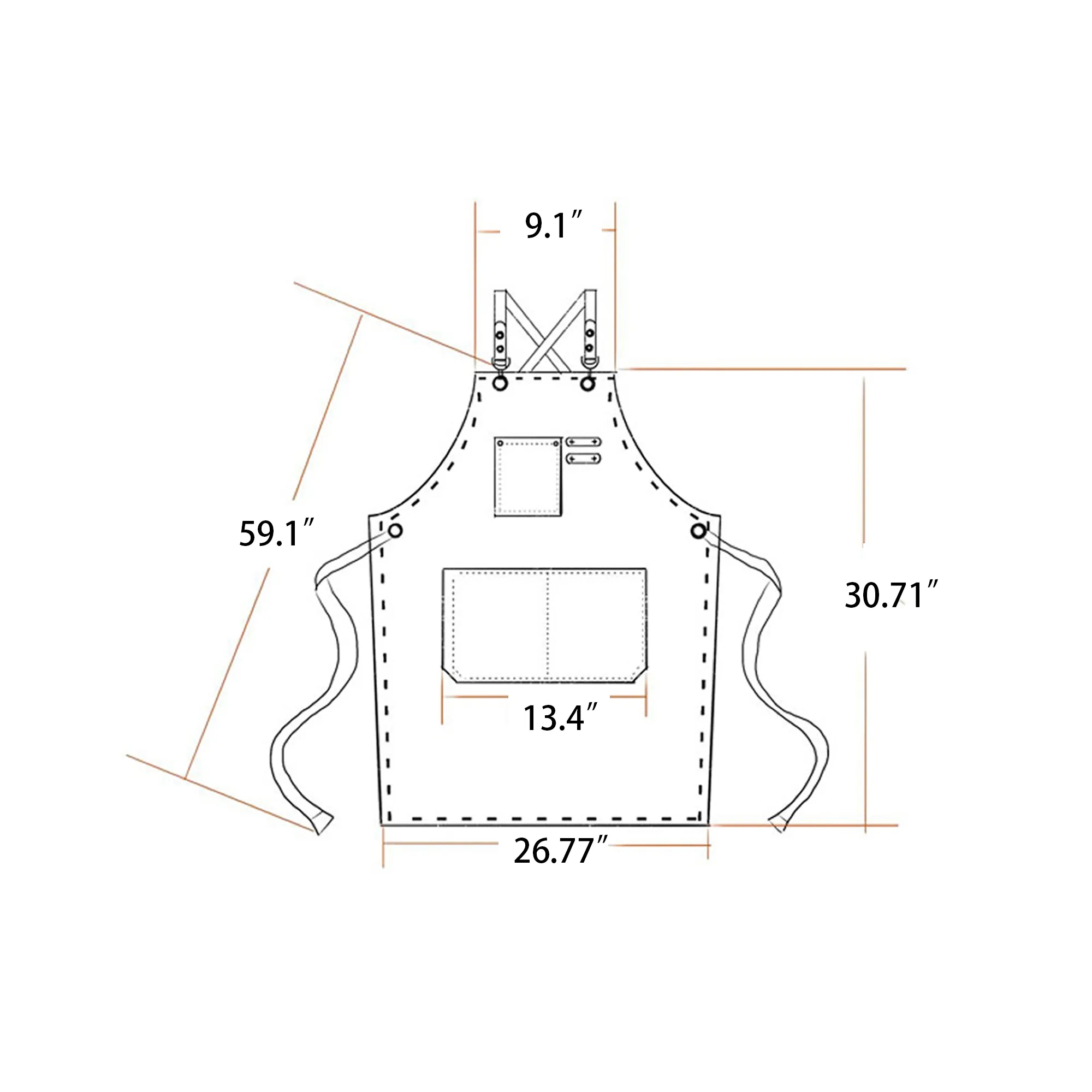Canvas Chef's Apron 3