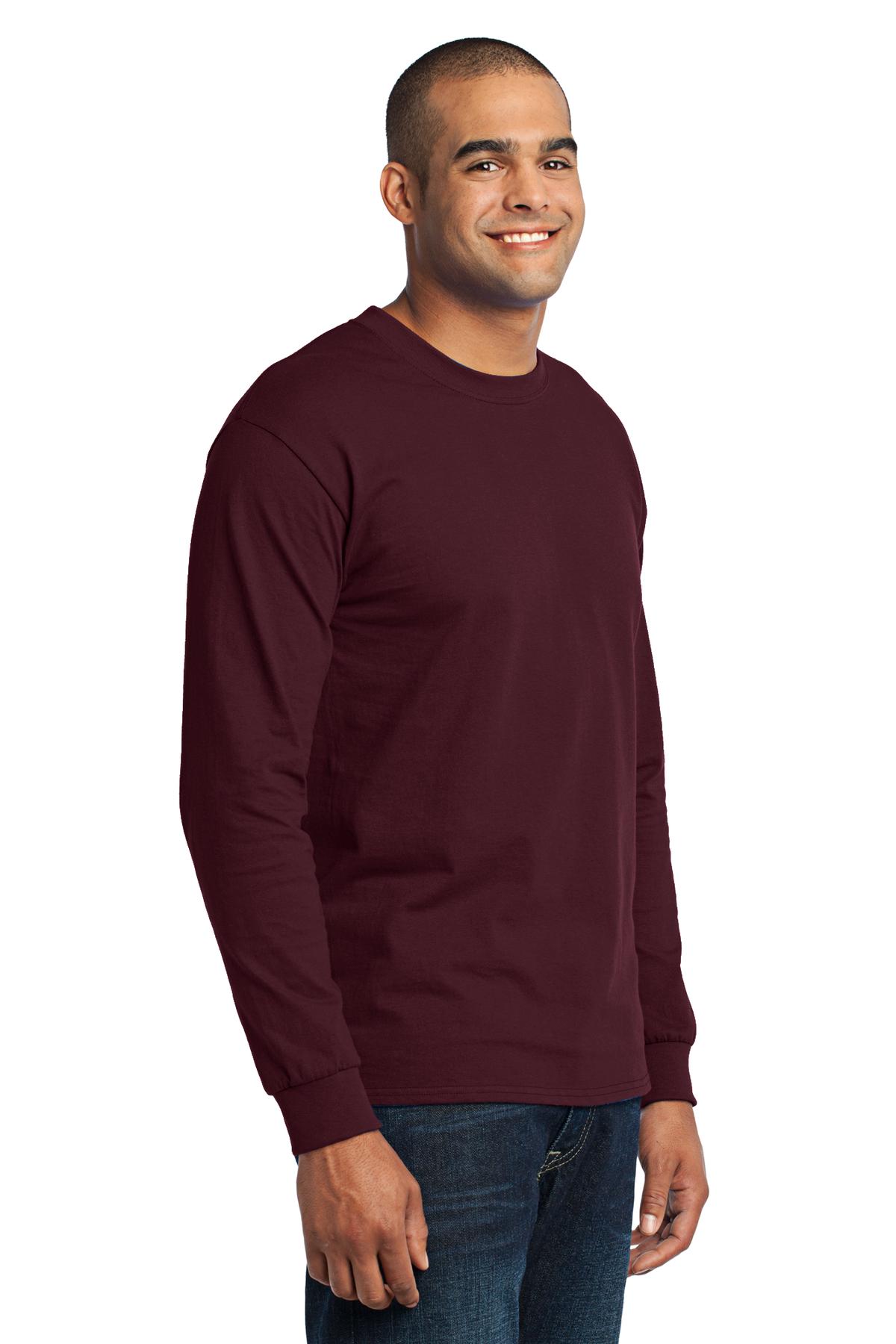 Port & Co Long Sleeve Core Blend Tee. PC55LS 13