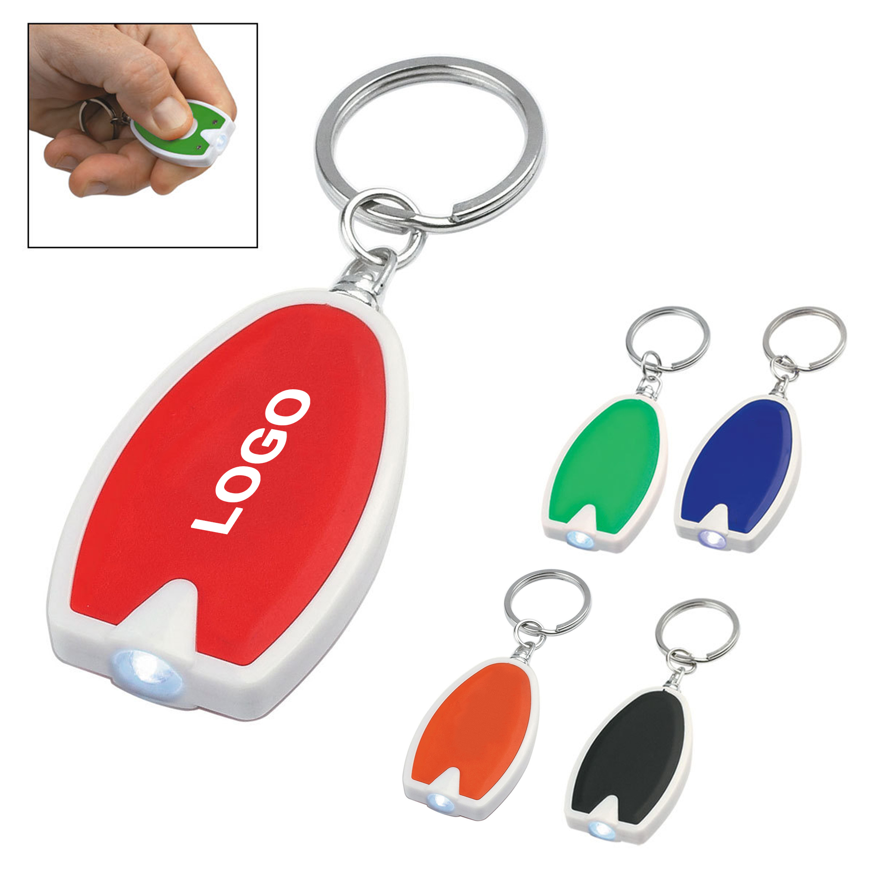 Mini Flashlight Keychain 1