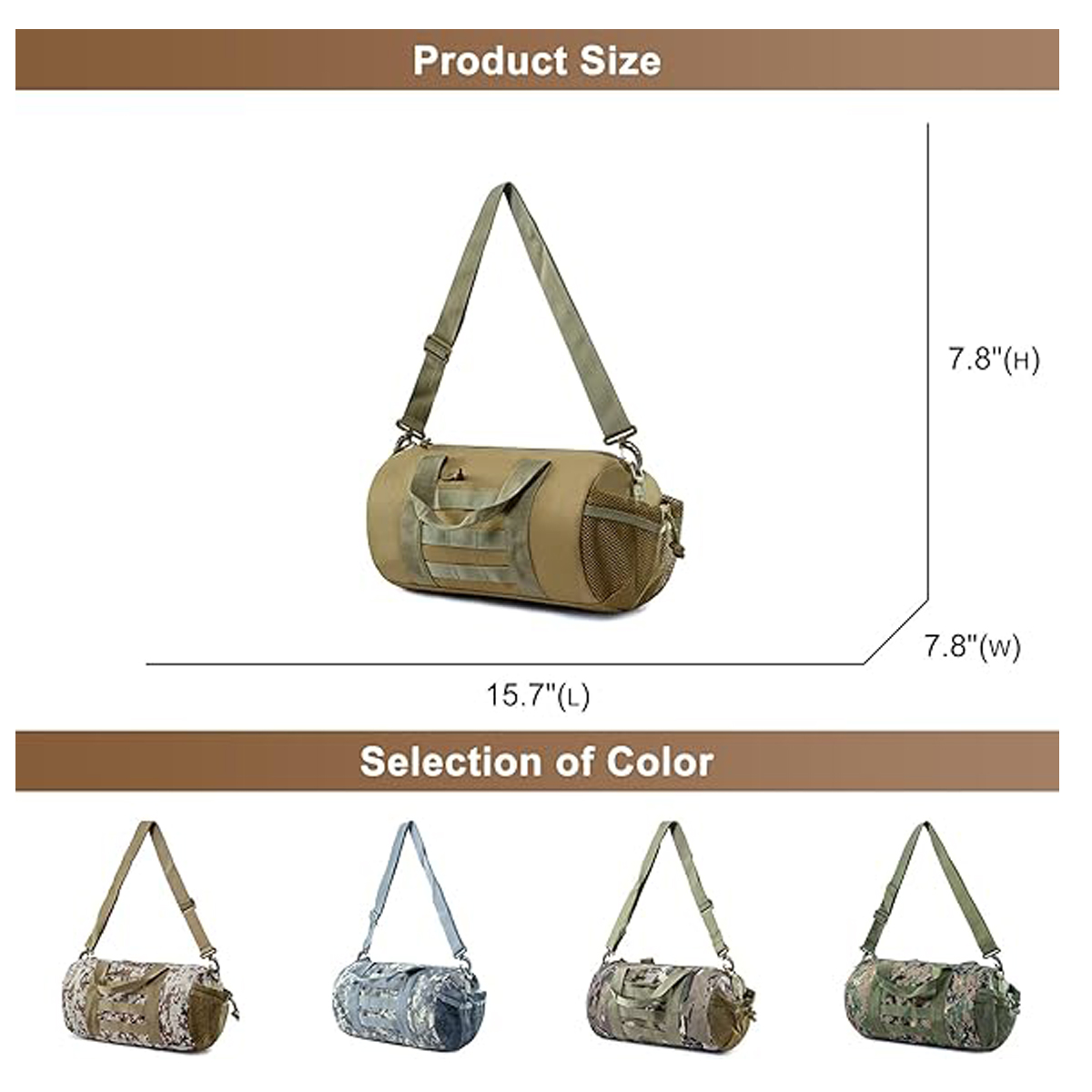 Crossbody Shoulder Bag for Travel and Hiking 4