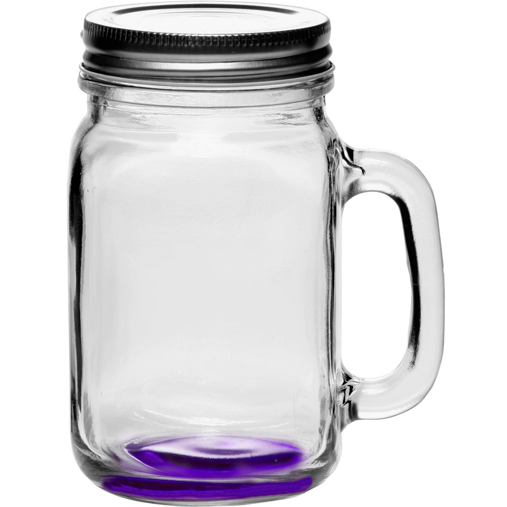 16 oz. Libbey Handle Mason Jars with Lids