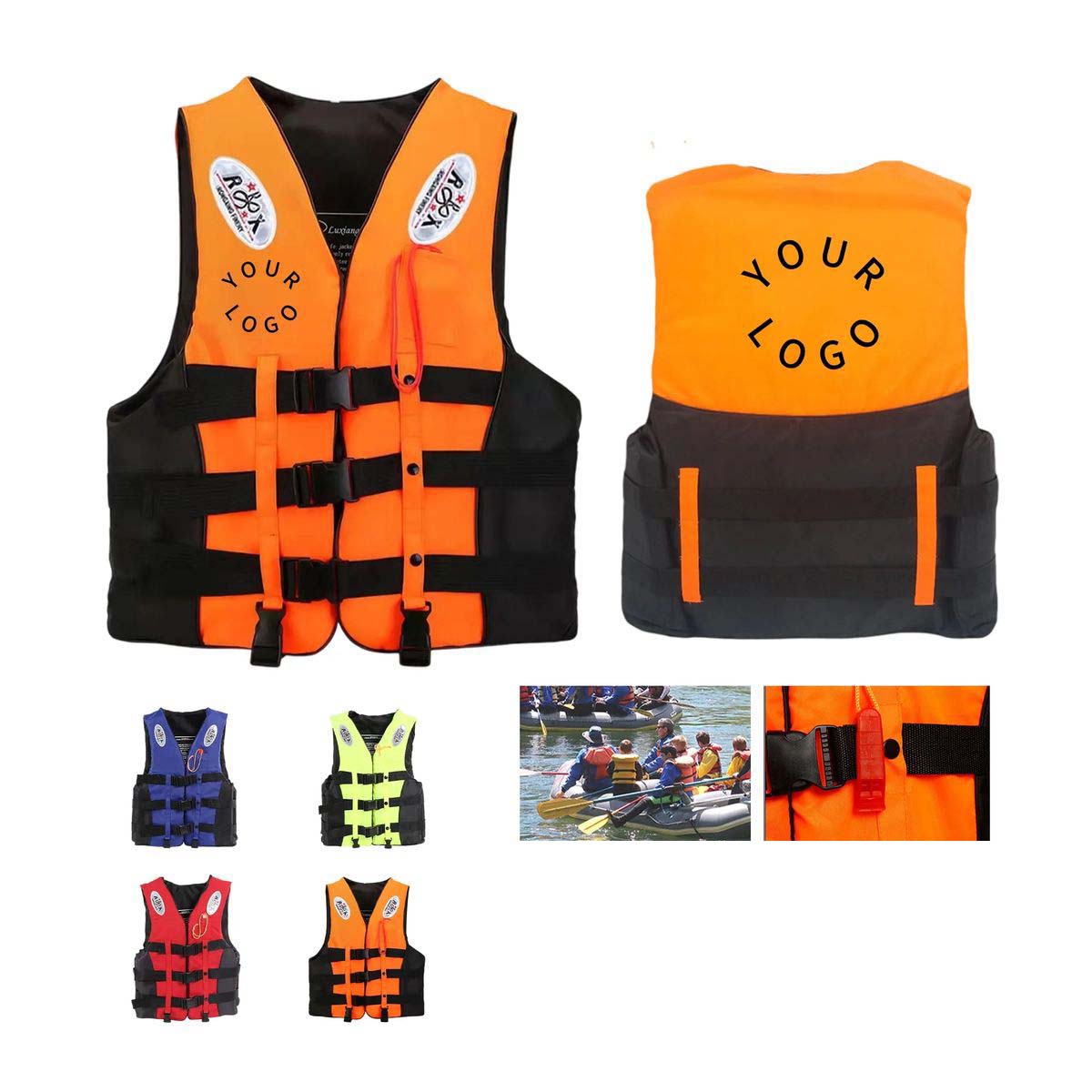 Protective Life Jacket with Secure Fit Design 2