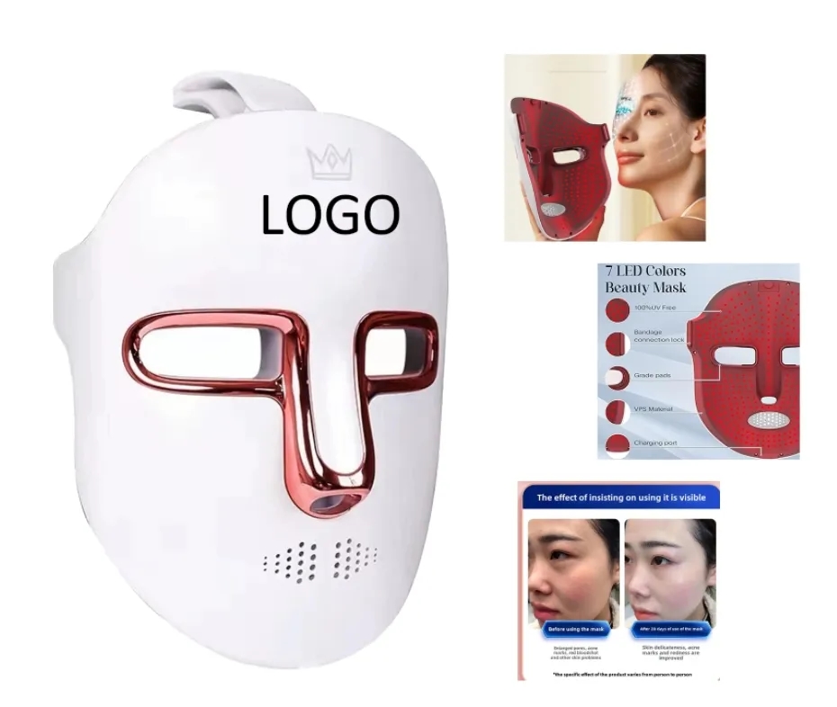 7 Color LED Light Therapy Face Mask 8