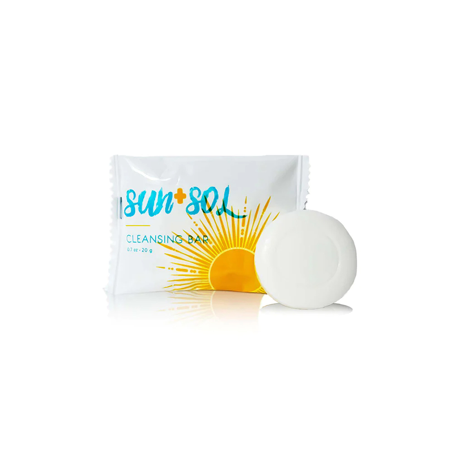 Sun + Sol Cleansing Soap Bar 0.7 oz. 2