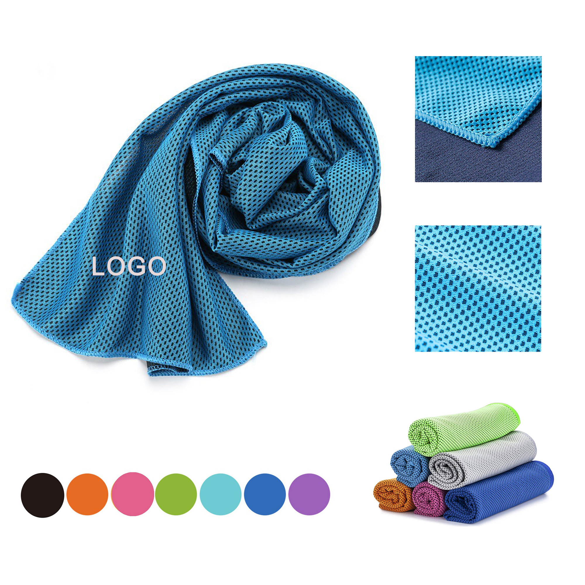 Quick-Dry Mesh Cooling Sport Towel 14