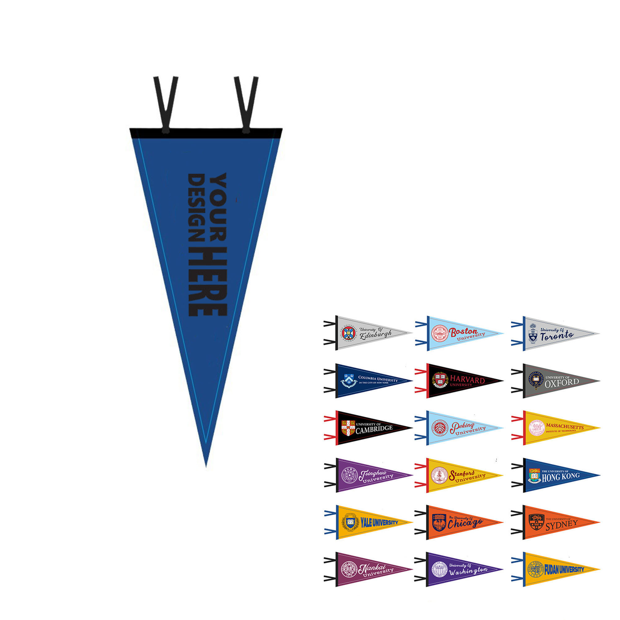 Felt Pennant Flag Banner For School Decor 2