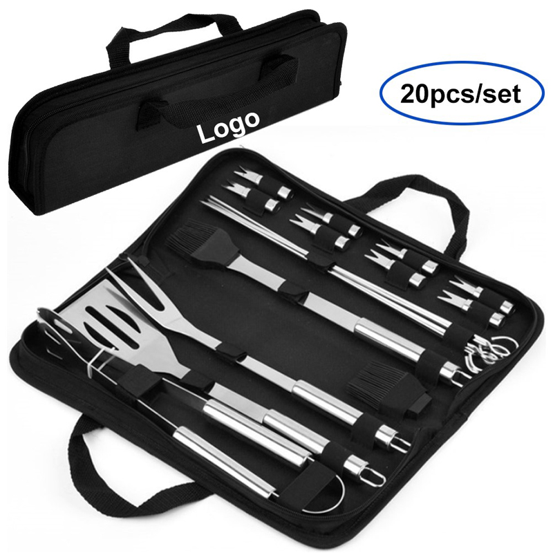 20pcs BBQ Grill Tool Set 2