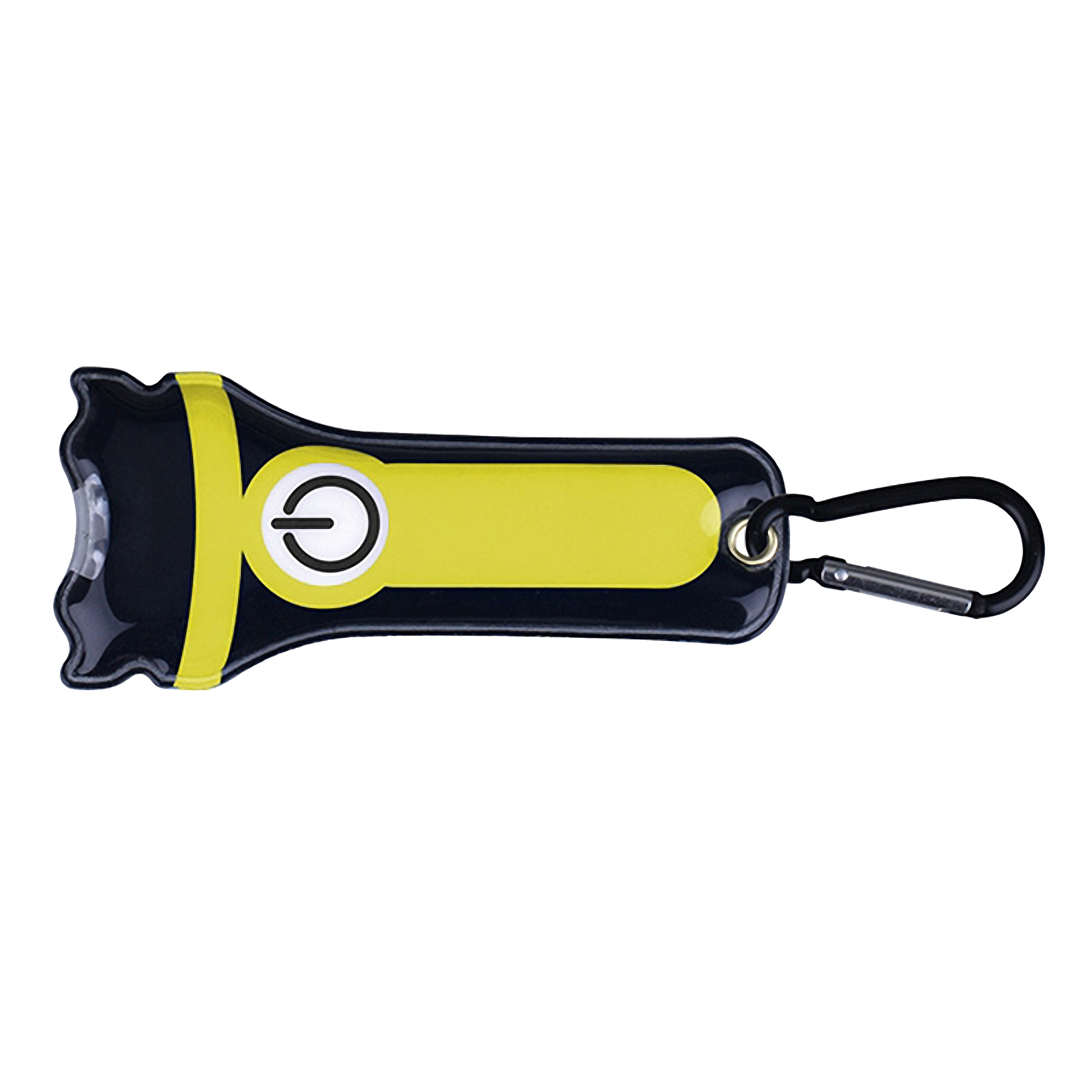 Carabiner Clip PVC Flashlight 4