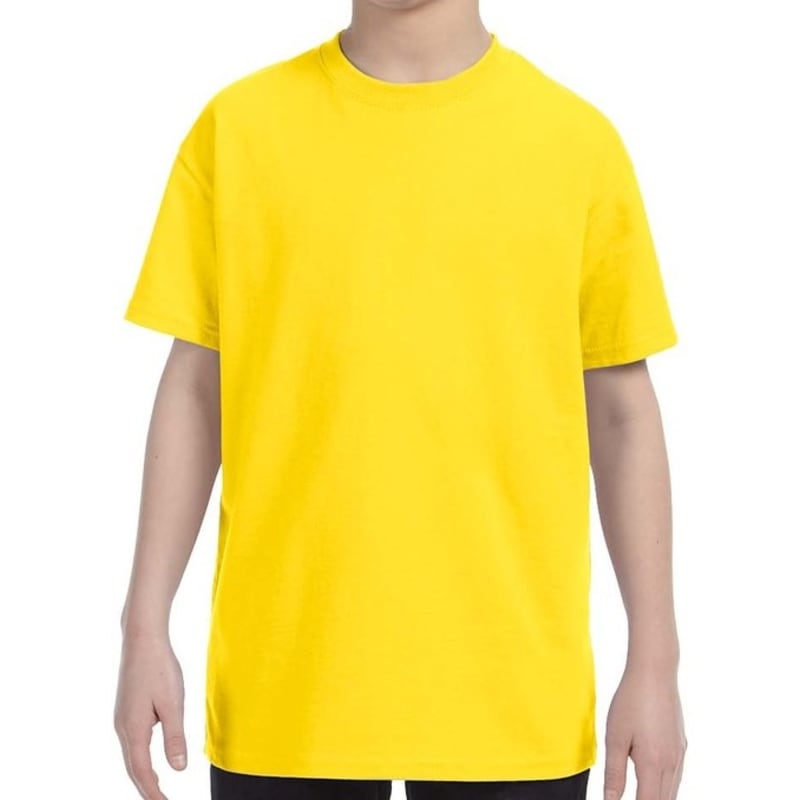 Custom Embroidered Youth Basic Cotton T-Shirts 25