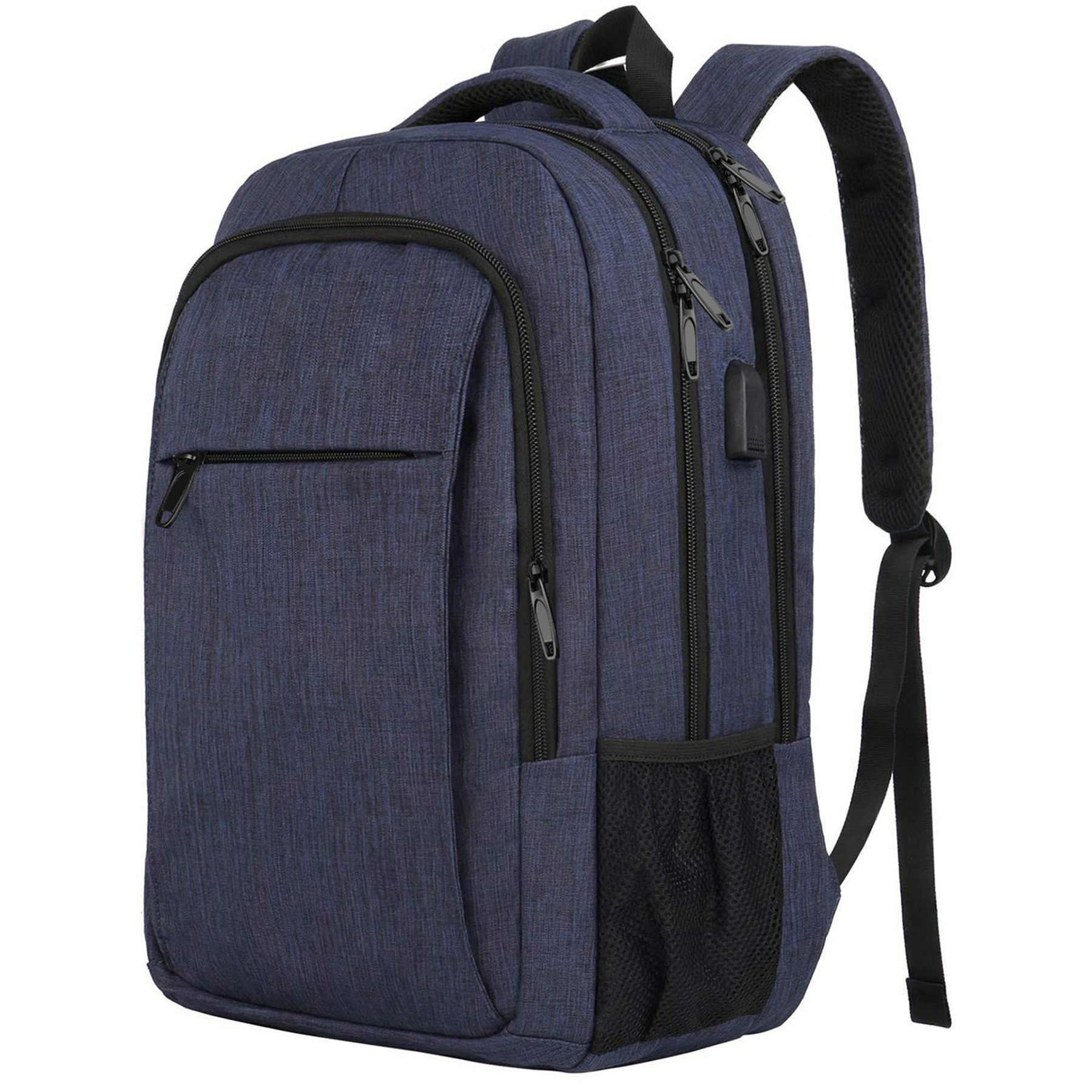 Business Sturdy Laptops Backpack with USB Charging Port 5