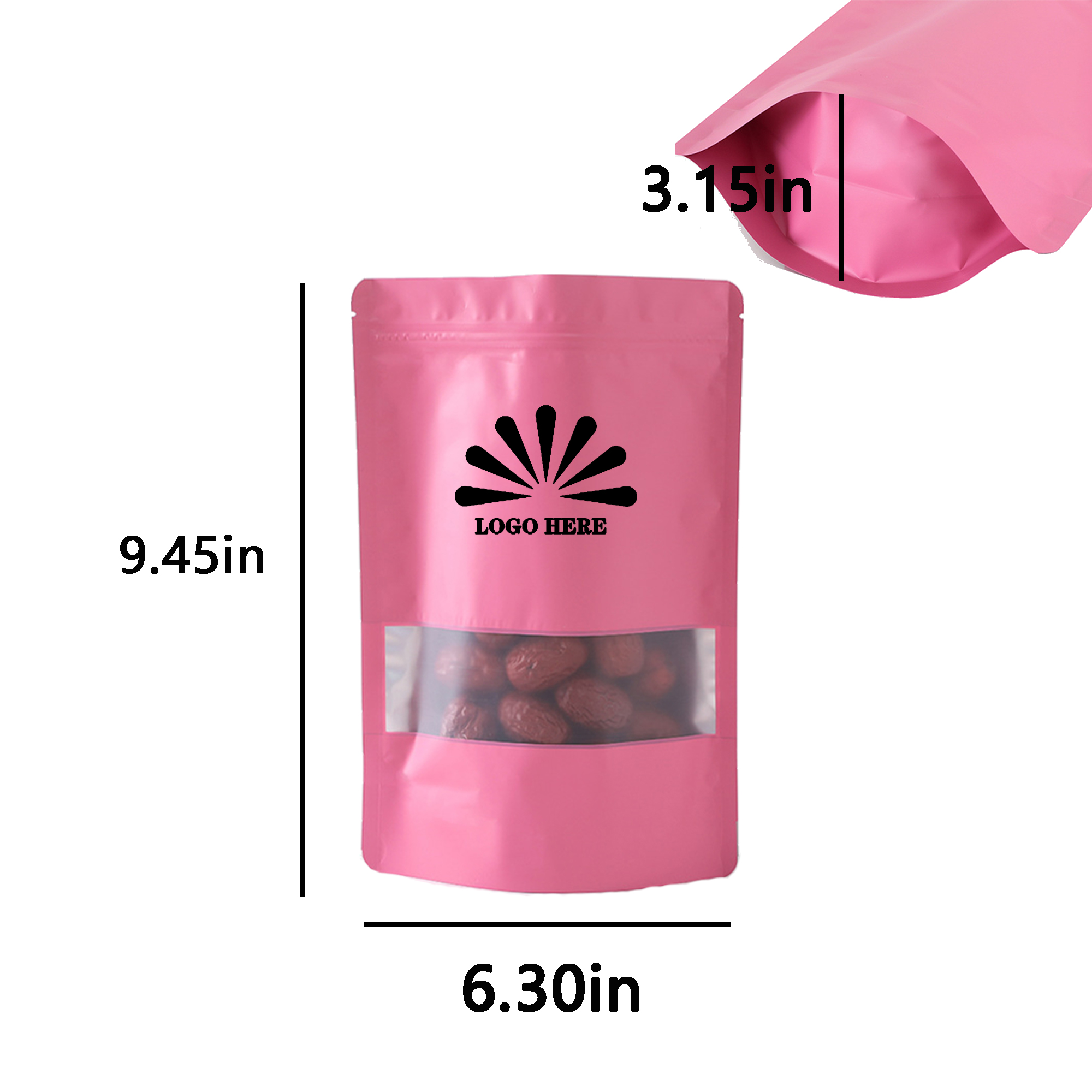MOQ 20 PCS Custom Foil Bags 2