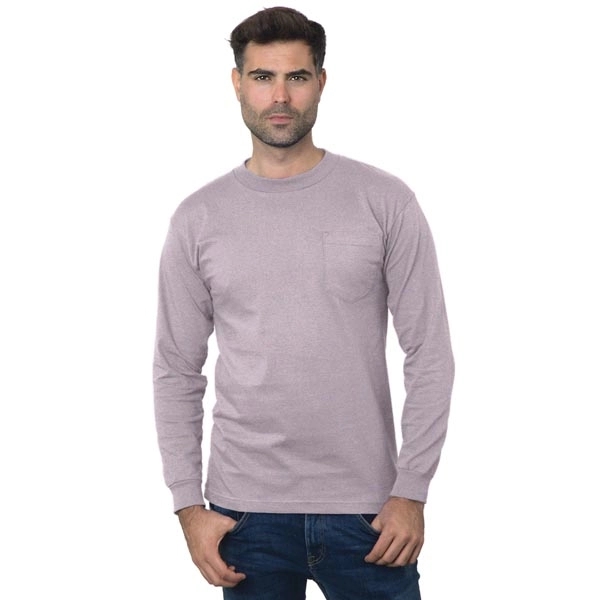 Unisex Union Made L/S Pocket Crew 2