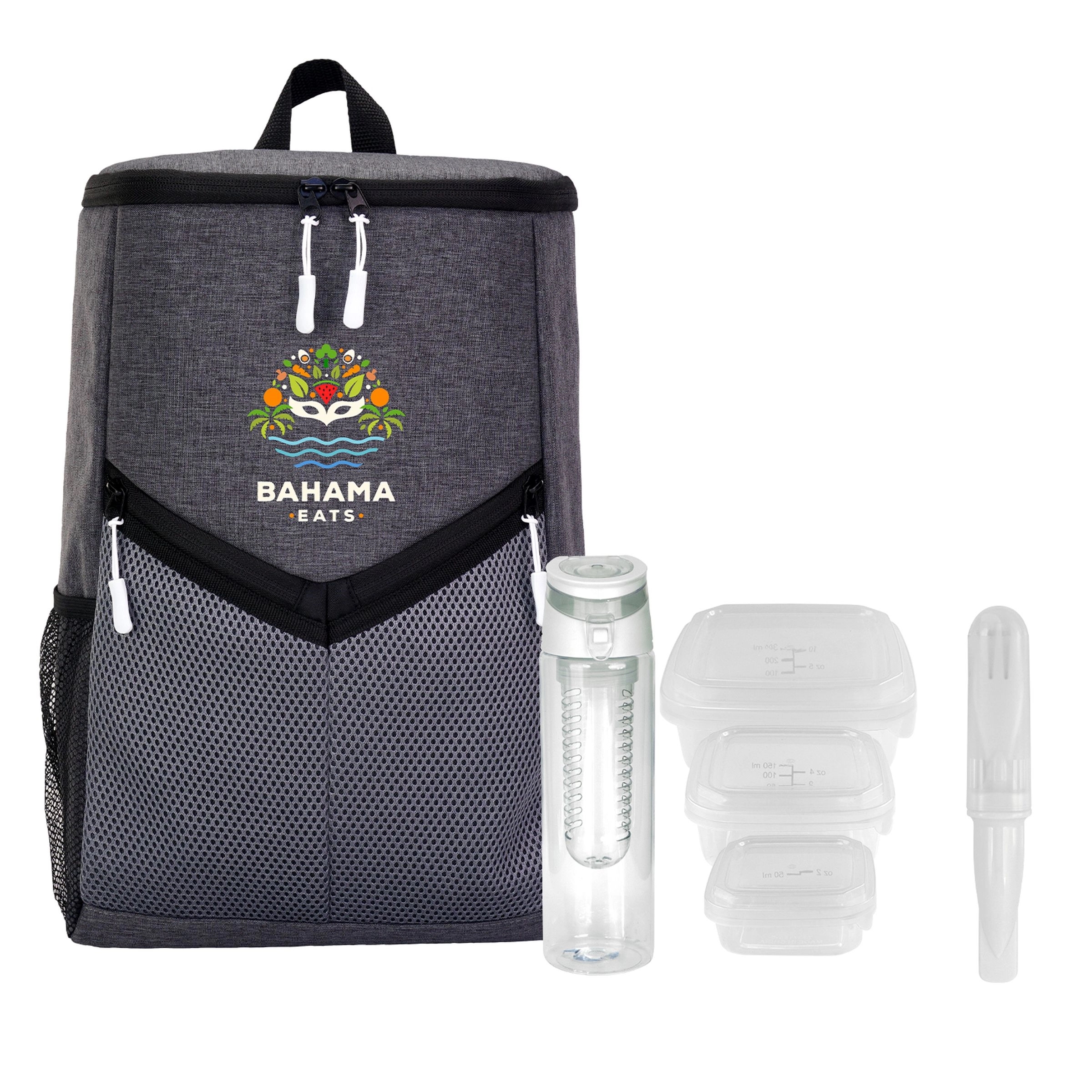 Victory Lunch & Drink Cooler Backpack Set 13