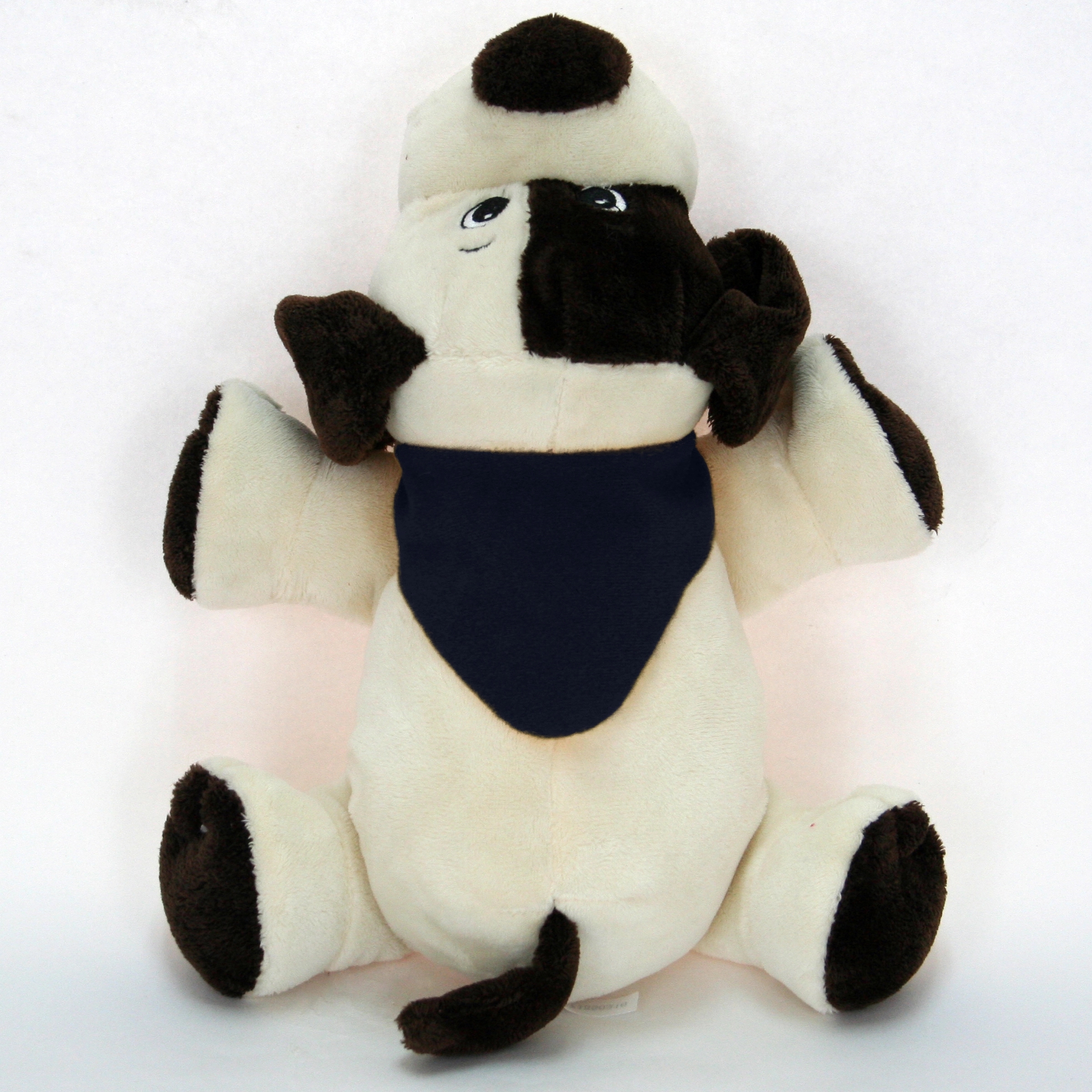 9" Laying Down Dog - Beige 15